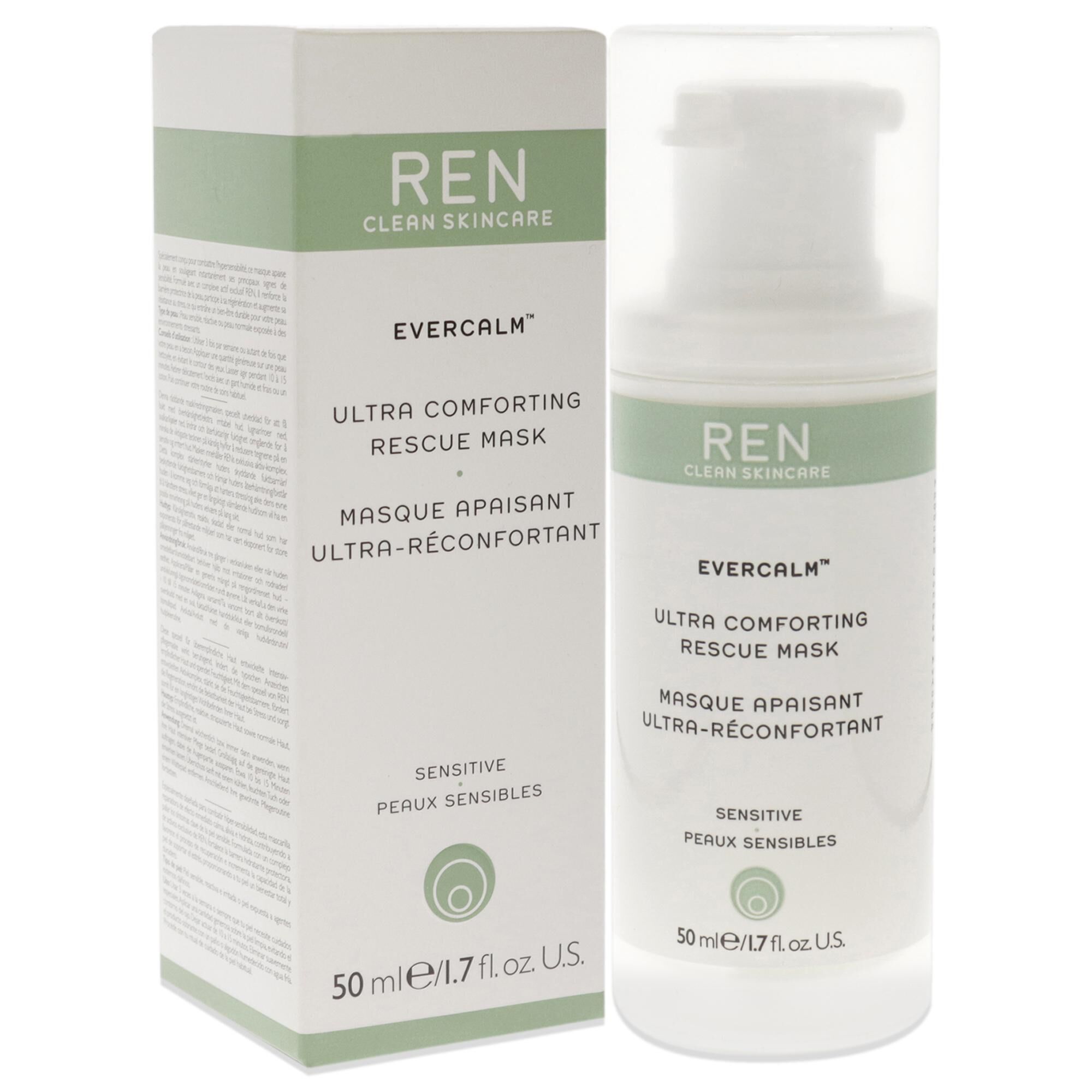 Evercalm Ultra Comforting Rescue Mask by REN for Unisex - 1.7 oz Mask, , alternate image number 7