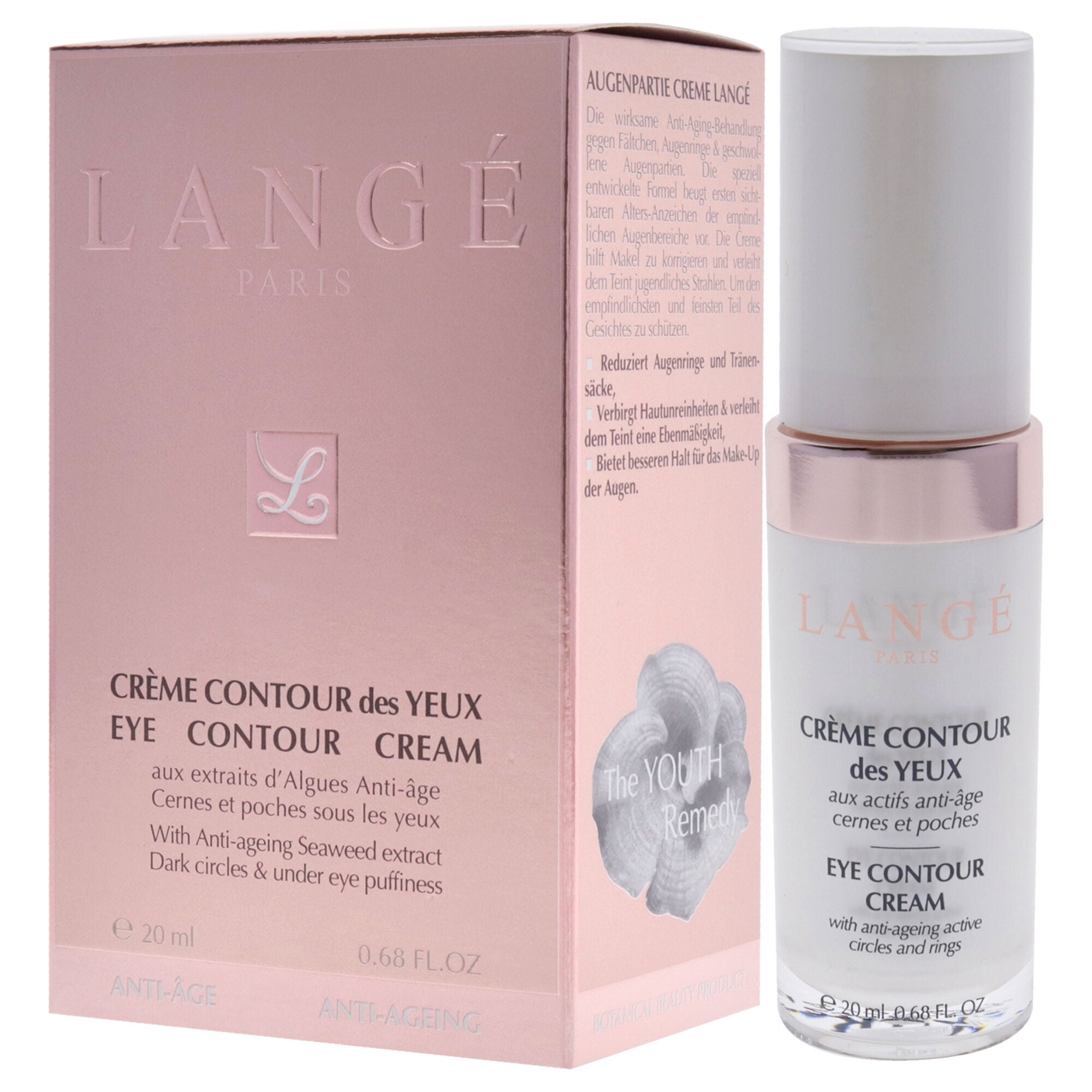 Botanical Eye Contour Cream by Lange for Unisex - 0.68 oz Cream, , alternate image number 7