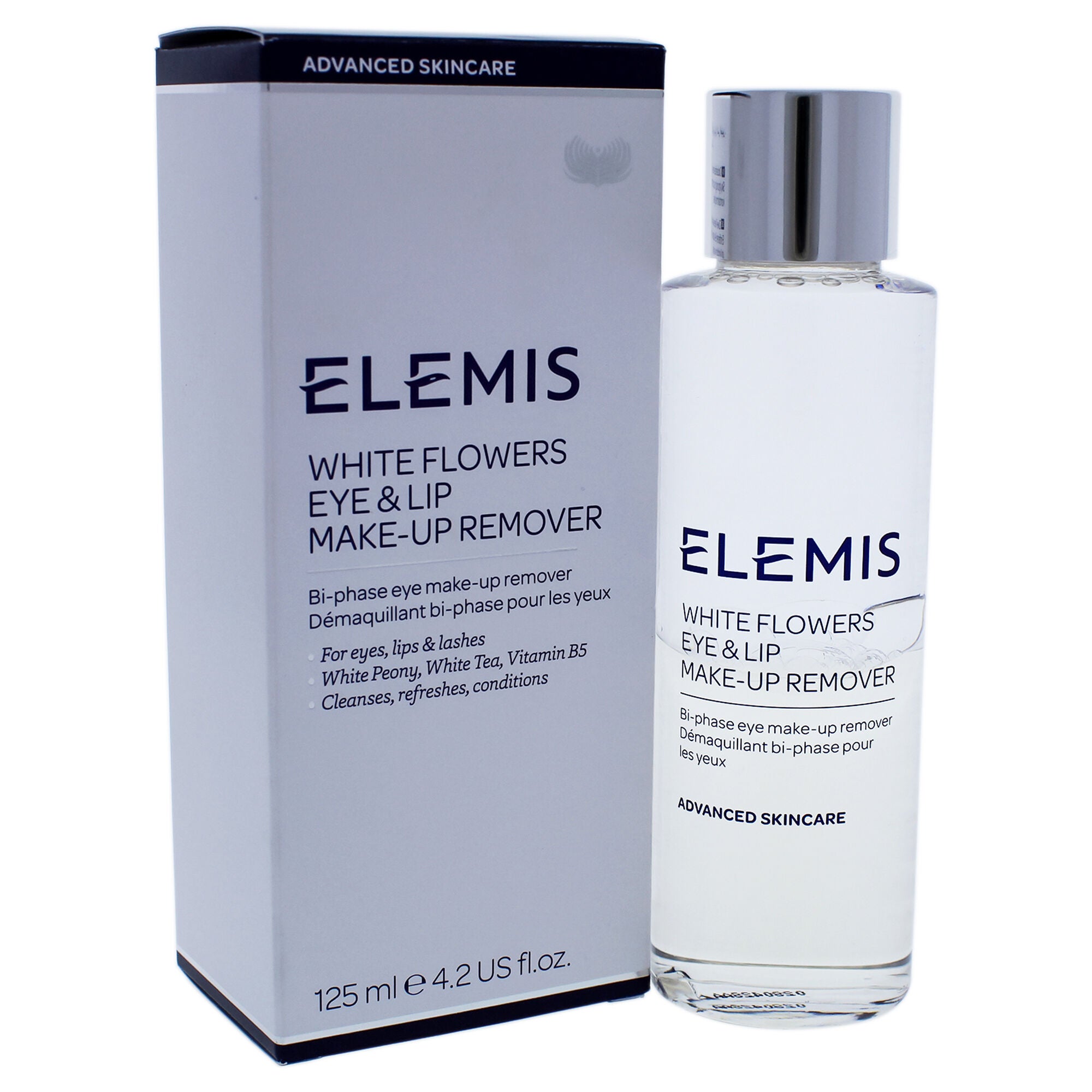 White Flowers Eye & Lip Makeup Remover by Elemis for Women - 4.2 oz Makeup Remover, , alternate image number 5