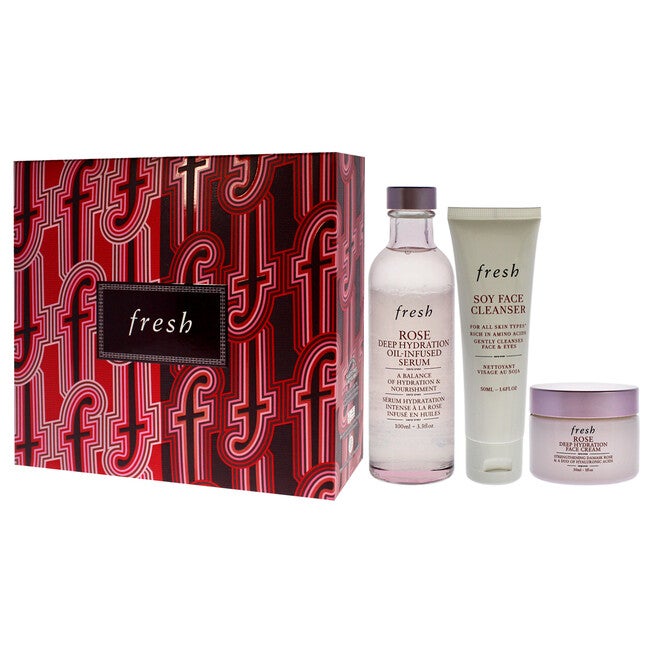Three Step Hydration Heroes Kit by Fresh for Women - 3 Pc Set, NA, alternate image number null