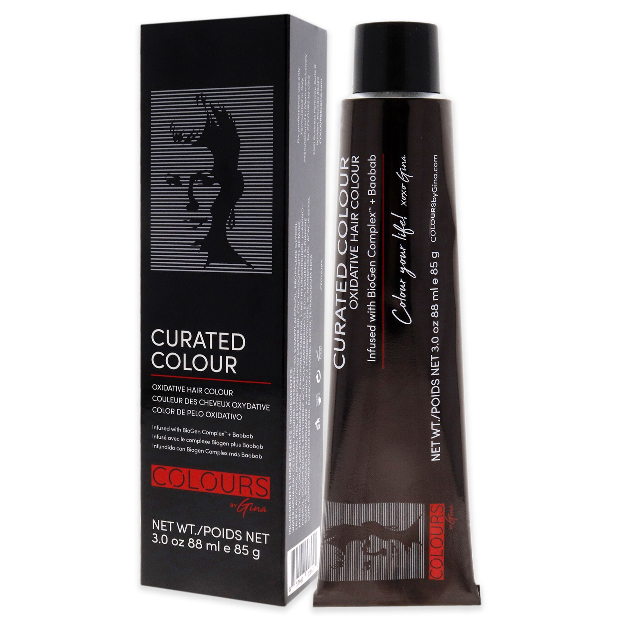 Curated Colour - 9.3-9G Very Light Golden Blonde by Colours By Gina for Unisex - 3 oz Hair Color, , alternate image number 8