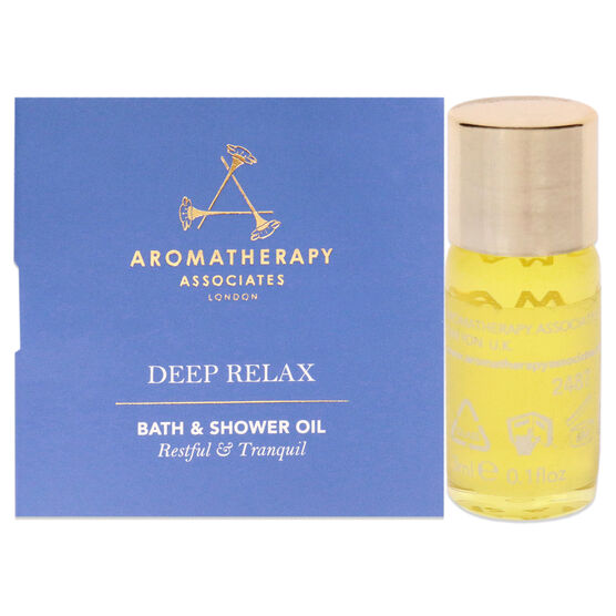 Deep Relax Bath And Shower Oil by Aromatherapy Associates for Unisex - 3 ml Shower Oil, NA, hi-res image number null