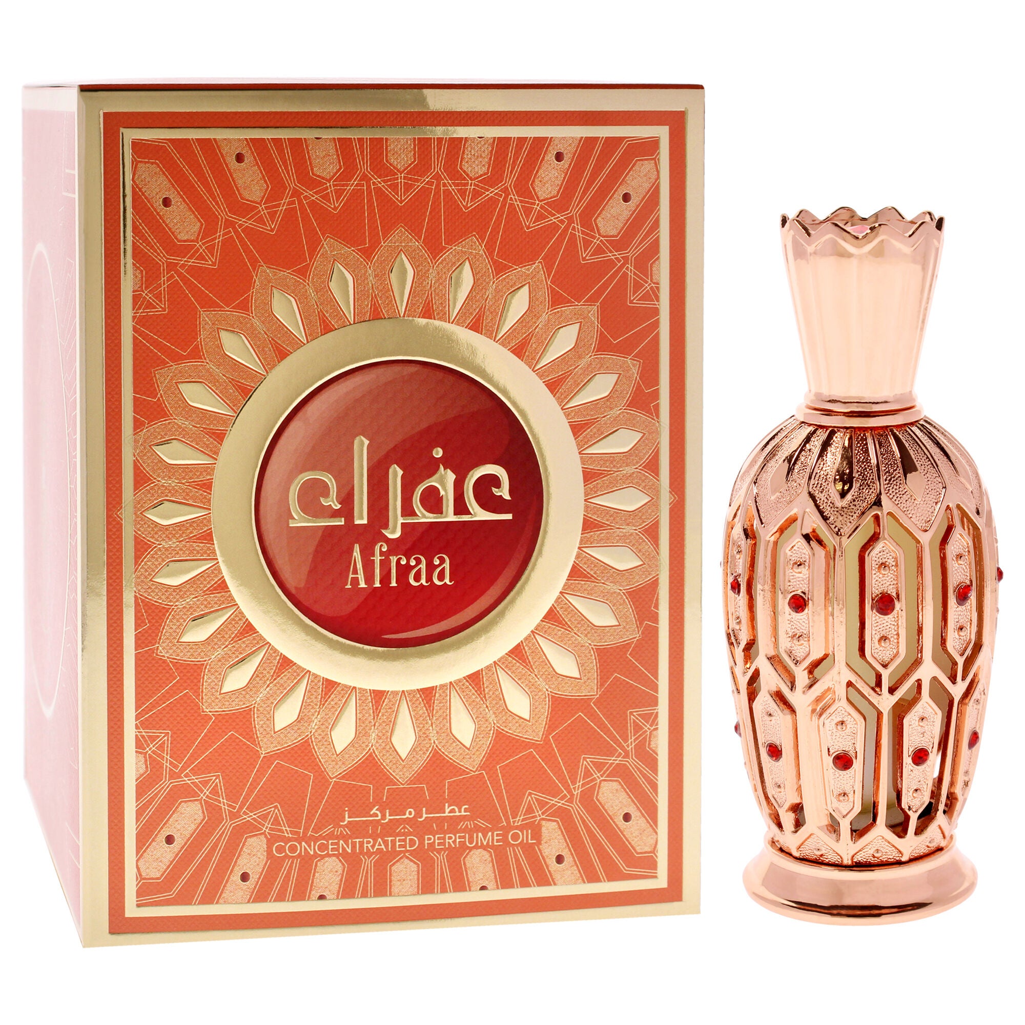 Afraa by Hamidi for Unisex - 0.67 oz Concentrated Perfume Oil, Clear, alternate image number 2