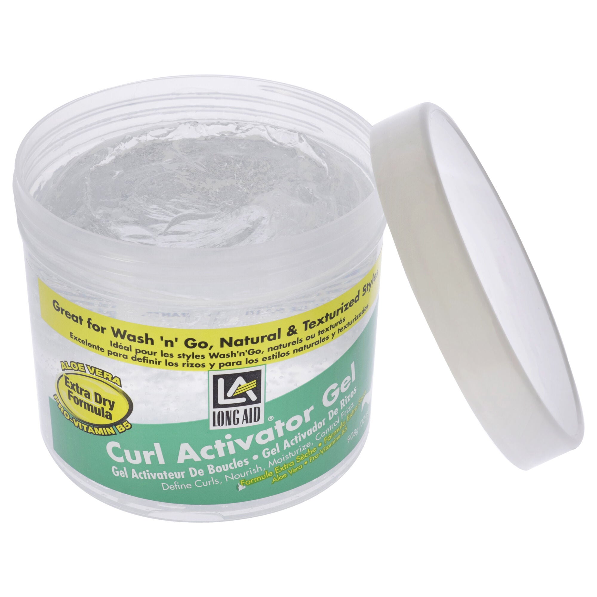 Long-Aid Curl Activator Gel - Extra Dry by Ampro for Women - 32 oz Gel, See Description, alternate image number 2