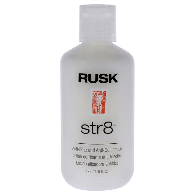 Str8 Anti-Frizz and Anti-Curl Lotion by Rusk for Unisex - 6 oz Lotion, NA, hi-res image number null