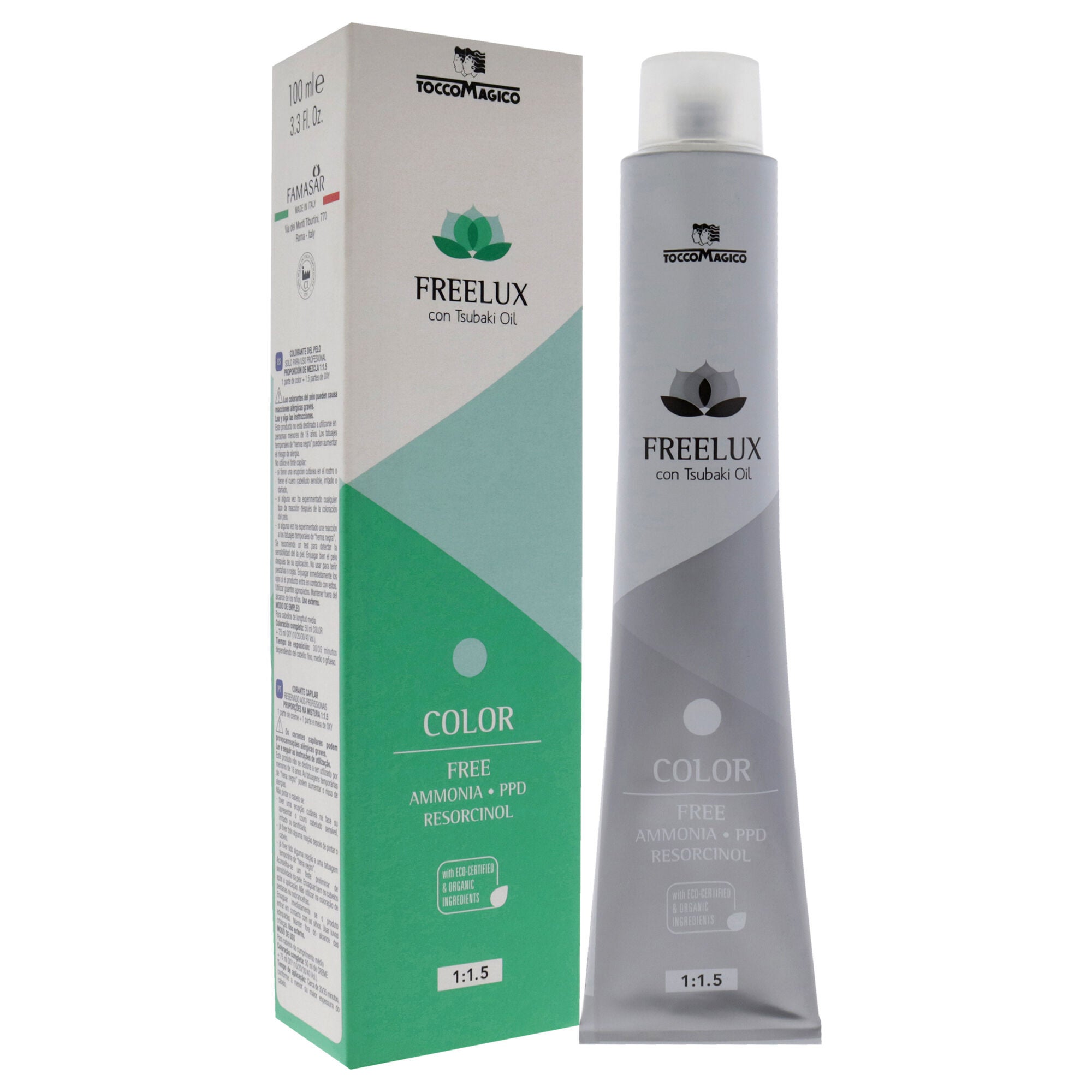 Freelux Permanet Hair Color - 7 Blond by Tocco Magico for Unisex - 3.38 oz Hair Color, , alternate image number 7