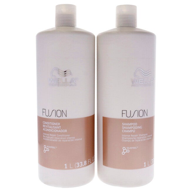Fusion Intense Repair Duo by Wella for Unisex - 2 Pc 33.8oz Shampoo, 33.8oz Conditioner, See Description, alternate image number 2