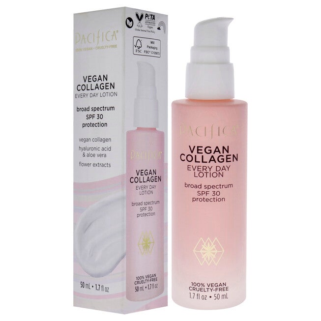 Vegan Collagen Every Day Lotion SPF 30 by Pacifica for Women - 1.7 oz Lotion, NA, alternate image number null