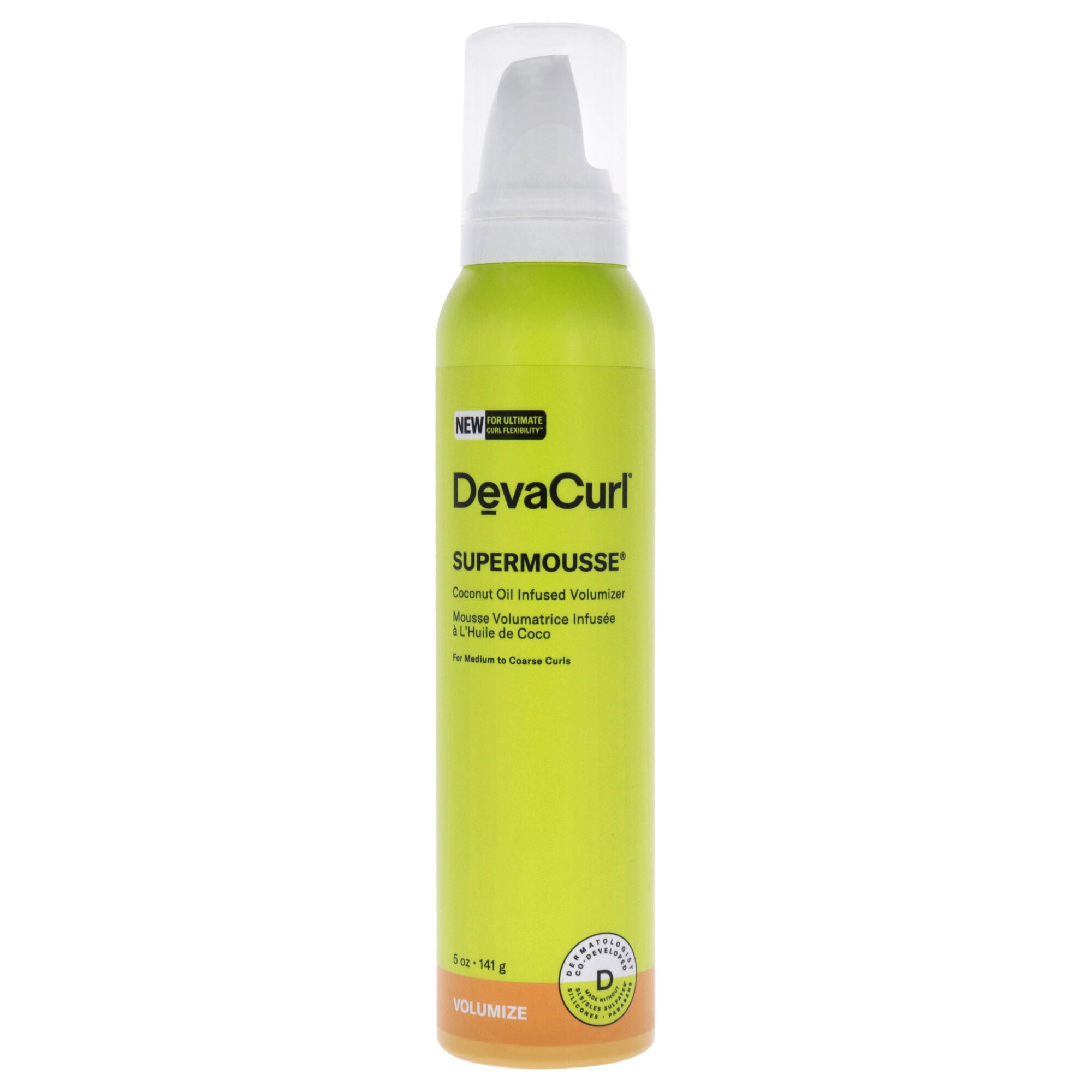 Supermousse-NP by DevaCurl for Unisex - 5 oz Mousse, See Description, hi-res image number 0