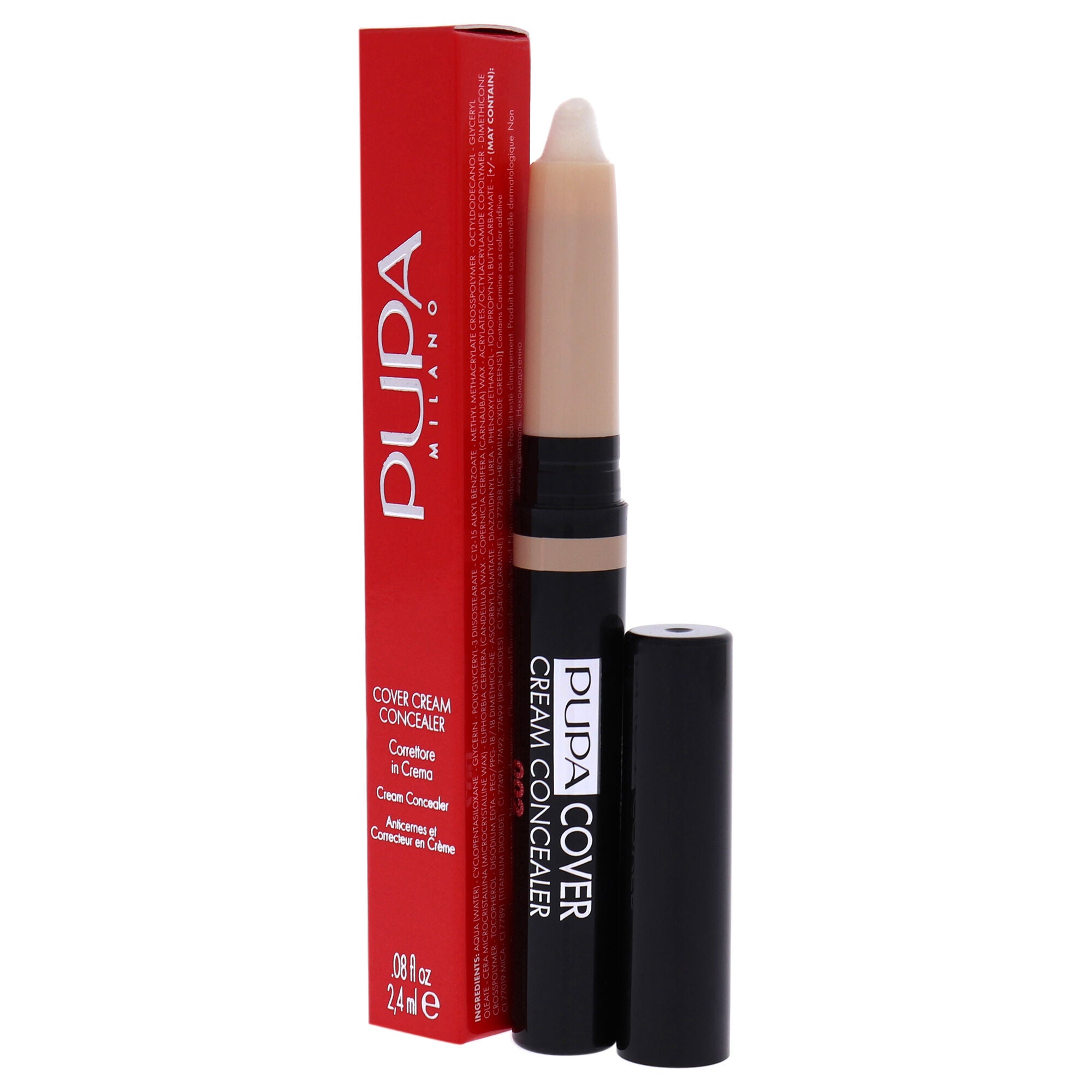 Cover Cream Concealer - 002 Beige by Pupa Milano for Women - 0.08 oz Concealer, , alternate image number 7