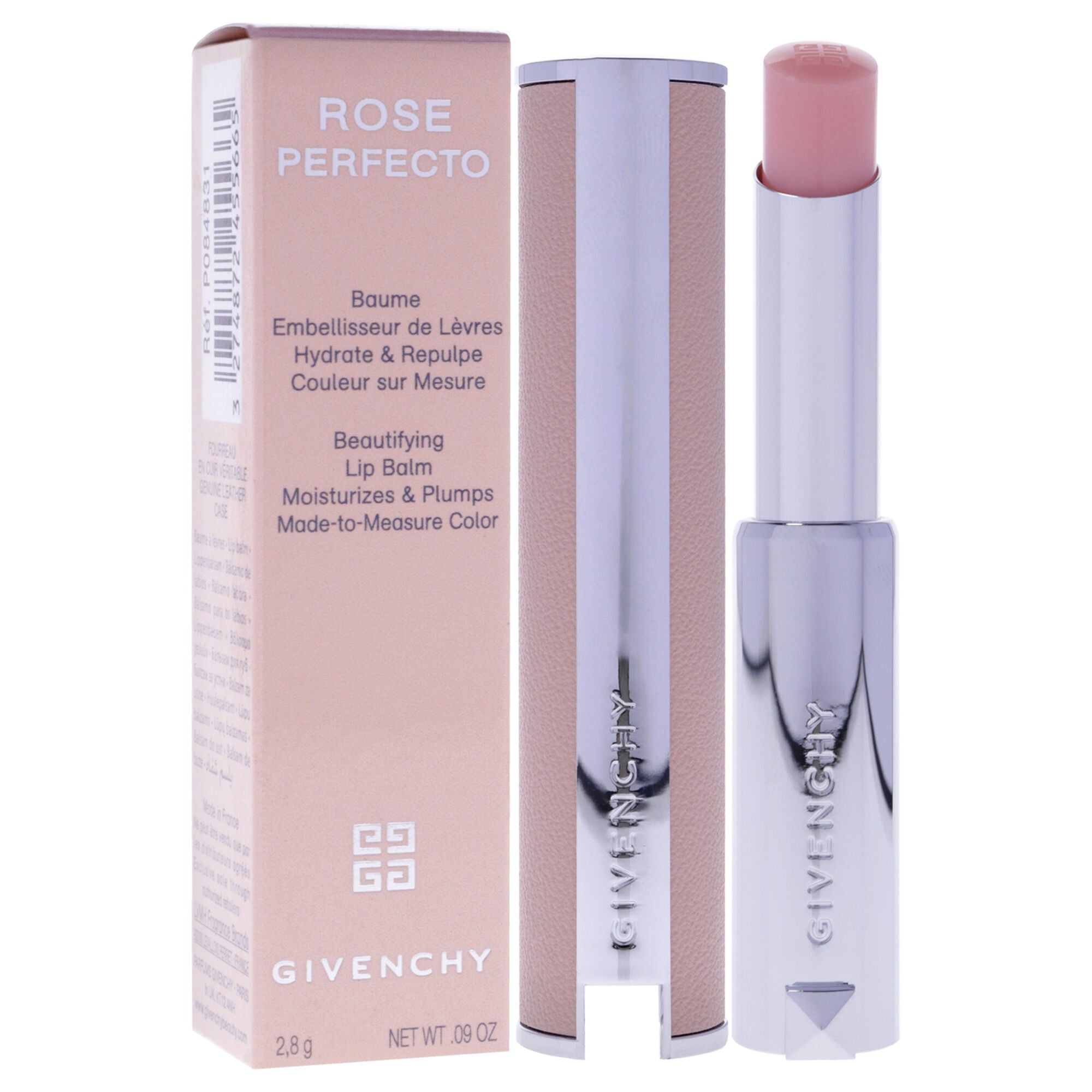 Rose Perfecto Beautifying Lip Balm - 001 Pink Irresistible by Givenchy for Women - 0.09 oz Lip Balm, , alternate image number 8