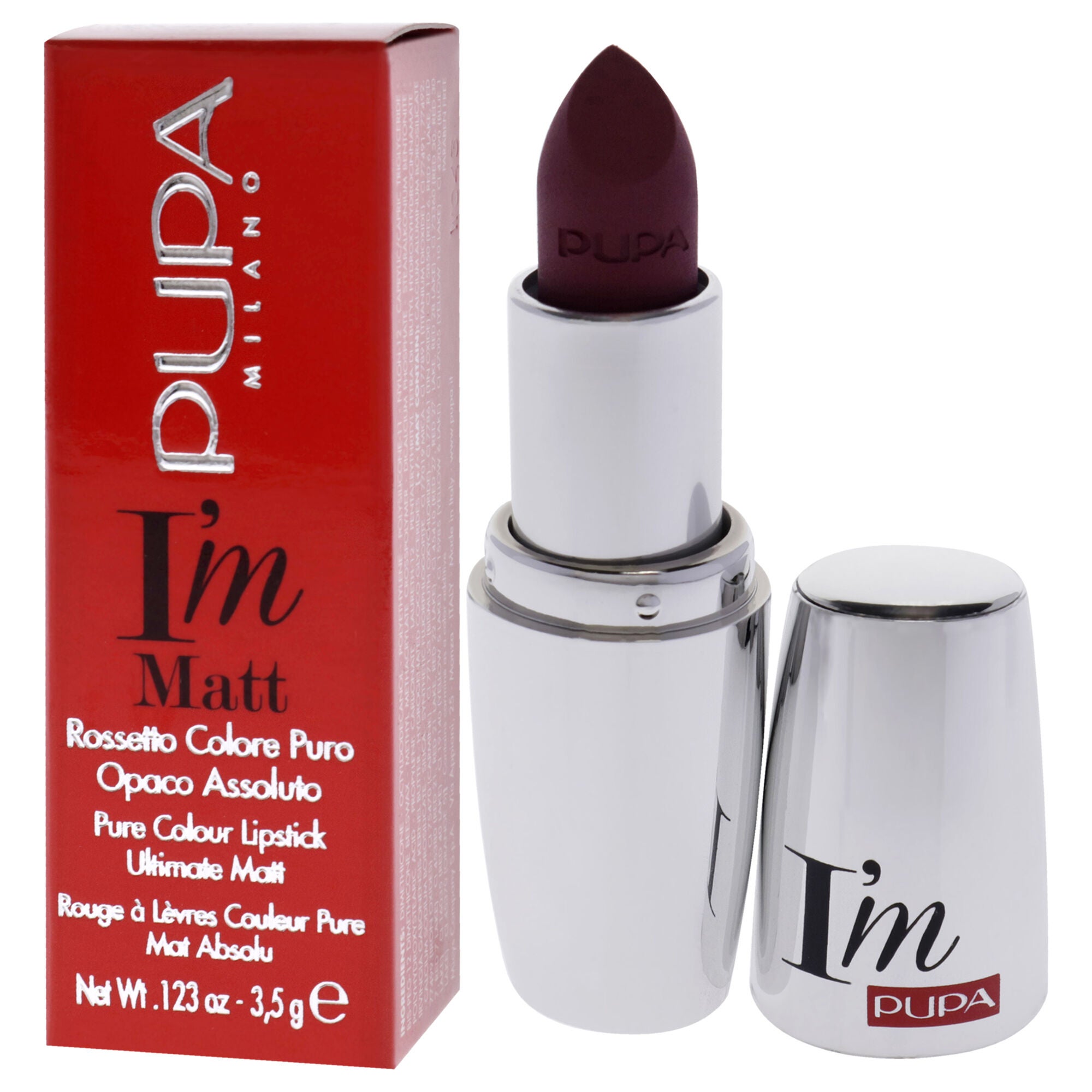I Am Matte Pure Colour Lipstick - 032 Fancy Mauve by Pupa Milano for Women - 0.123 oz Lipstick, , alternate image number 7