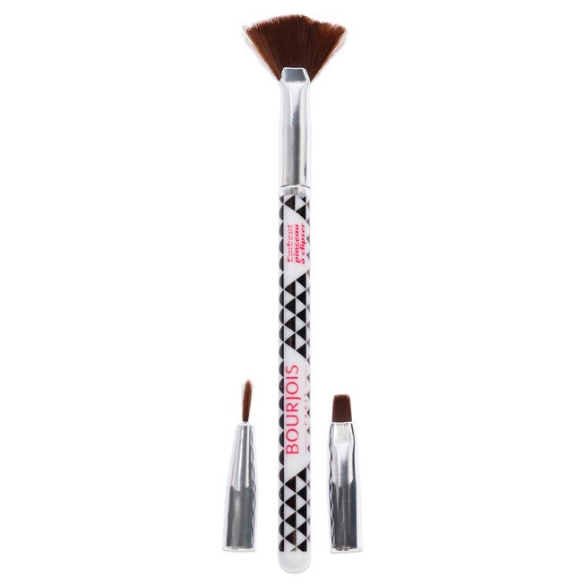 Multi-Brush Nail Art Set by Bourjois for Women - 3 Pc Fan Brush, Shader Brush, Liner Brush, NA, alternate image number null