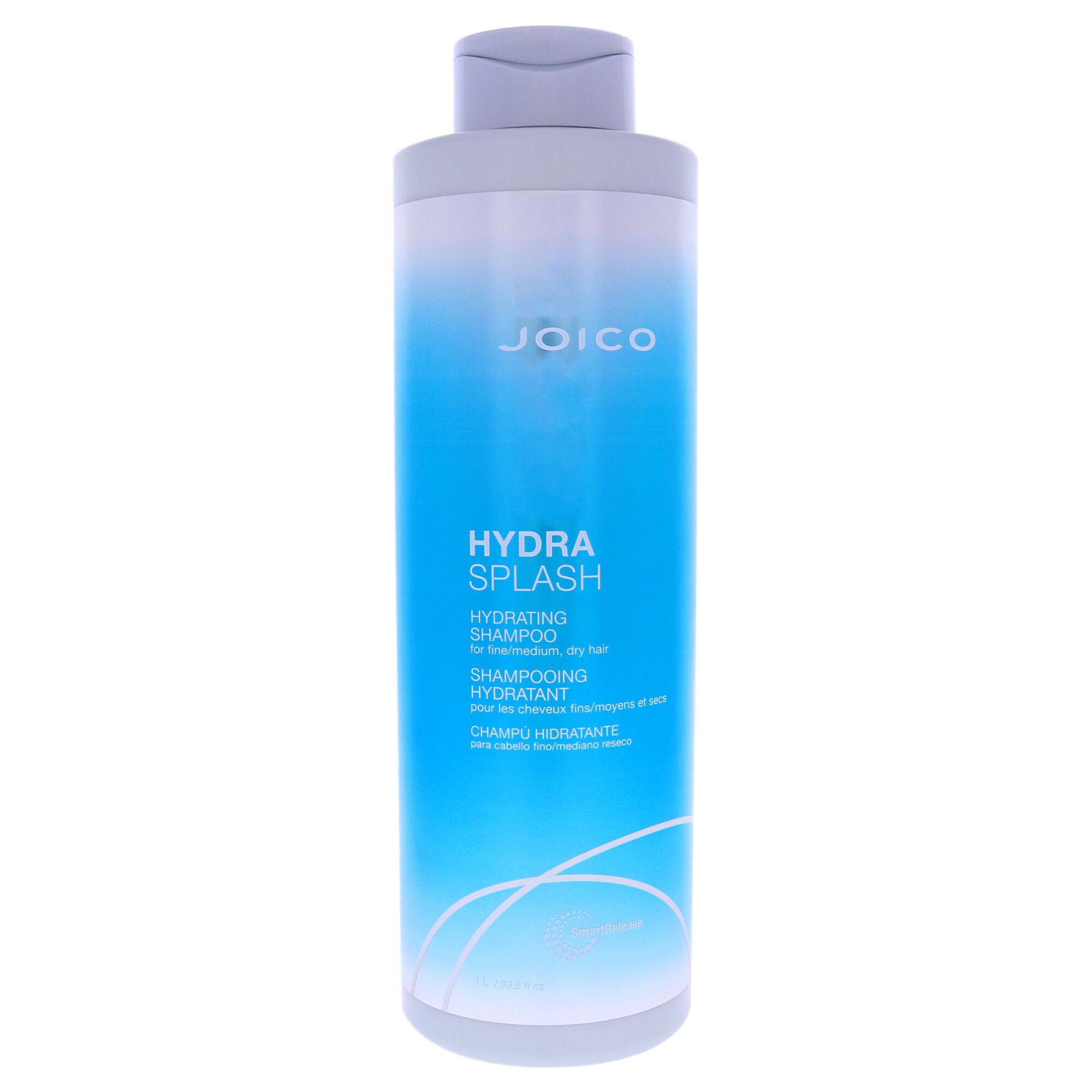 HydraSplash Hydrating Shampoo by Joico for Unisex - 33.8 oz Shampoo, White, hi-res image number 0