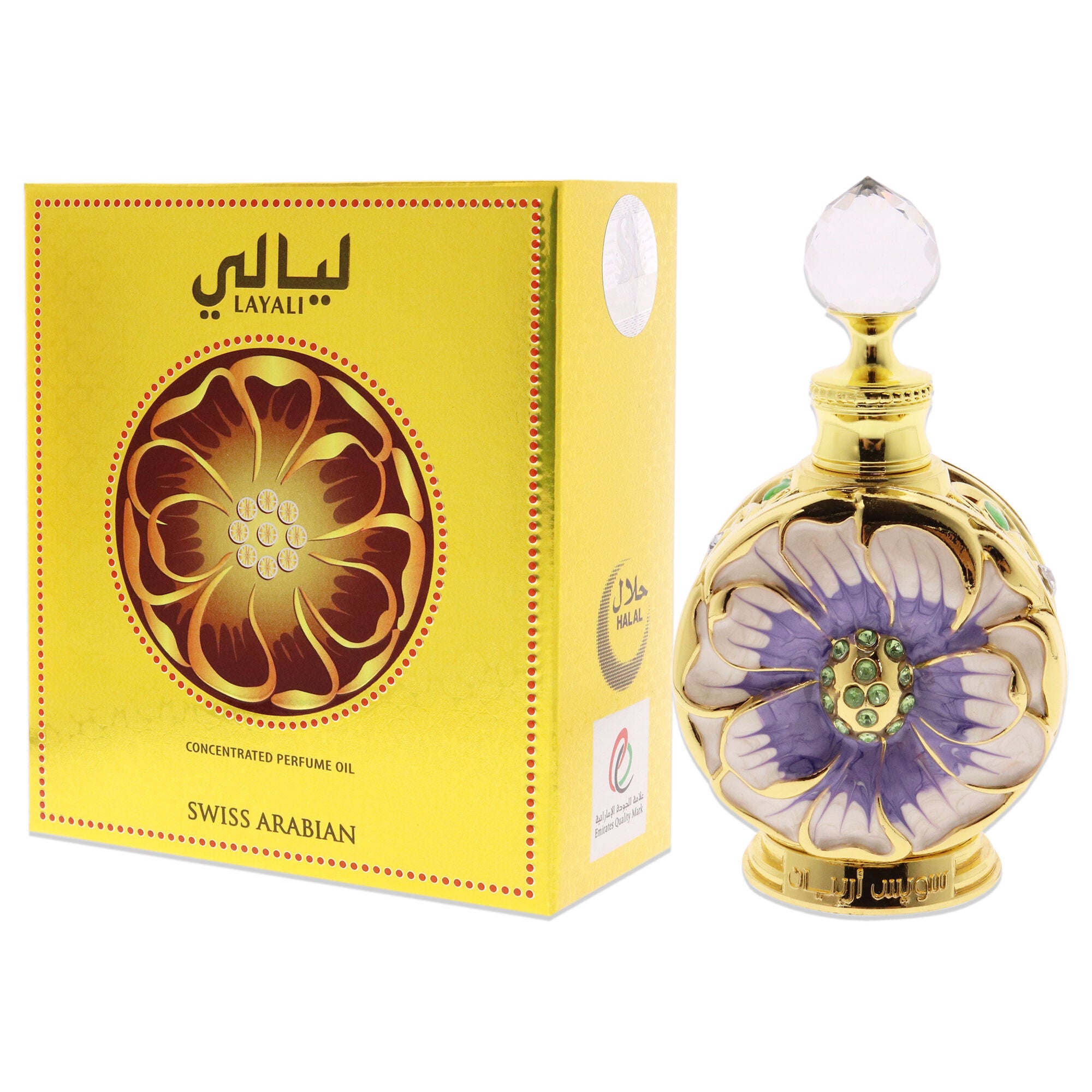 Layali by Swiss Arabian for Women - 0.5 oz Parfum Oil, See Description, alternate image number 3