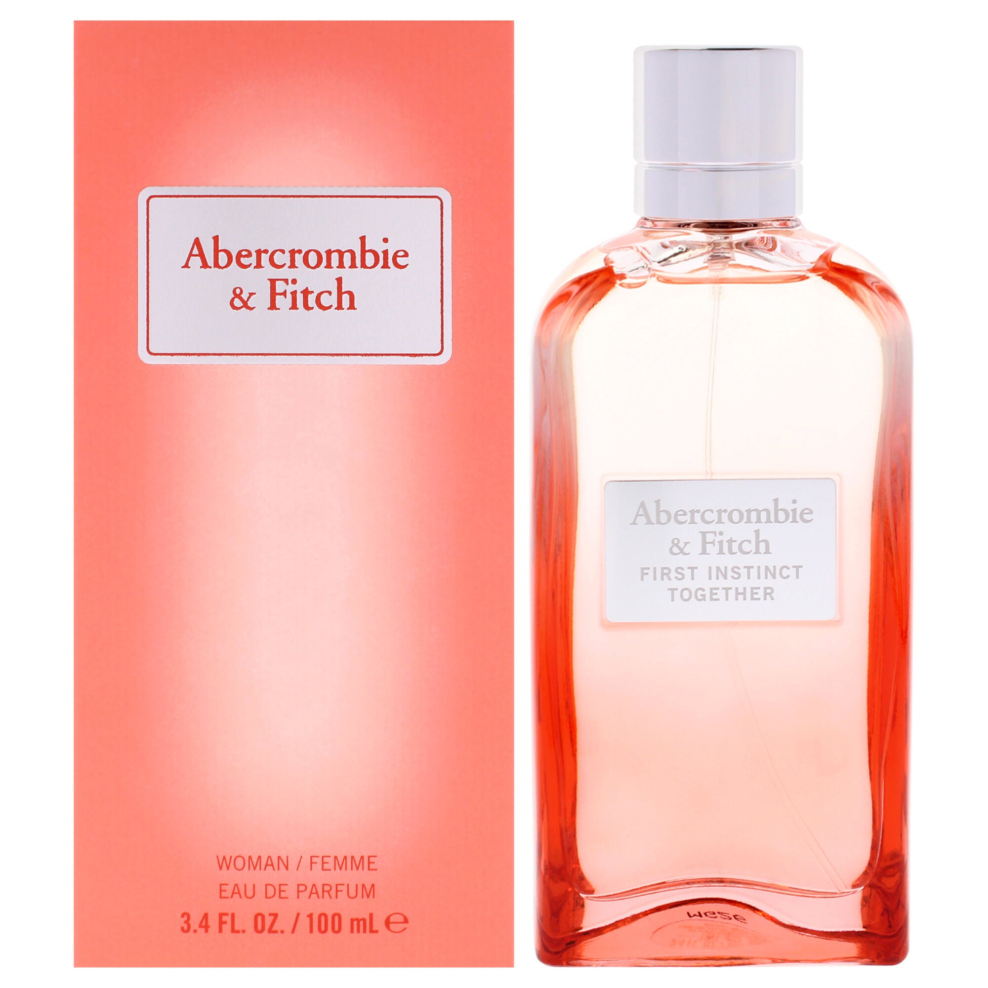 First Instinct Together by Abercrombie and Fitch for Women - 3.4 oz EDP Spray, See Description, hi-res image number 0