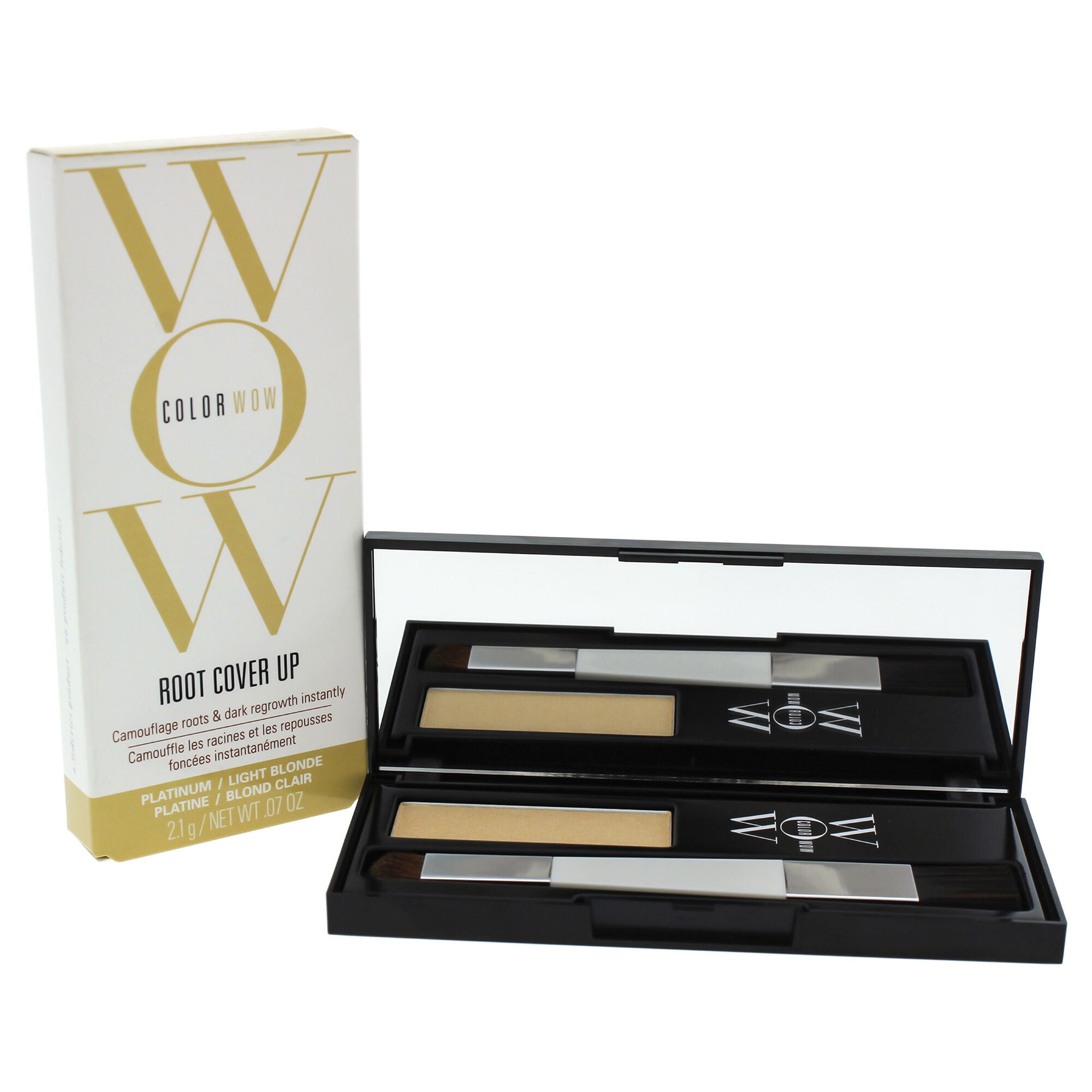Root Cover Up - Platinum by Color Wow for Women - 0.07 oz Hair Color, See Description, alternate image number 1