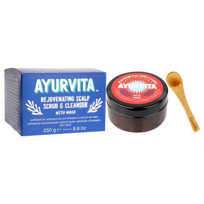 Maka Rejuvenating Scalp Scrub and Cleanser by AyurVita for Unisex 6.7 oz Cleanser, , alternate image number 6