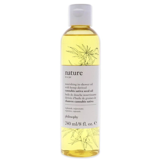 Nourishing In-Shower Oil With Cannabis Sativa Seed Oil by Philosophy for Unisex - 8 oz Shower Oil, NA, hi-res image number null