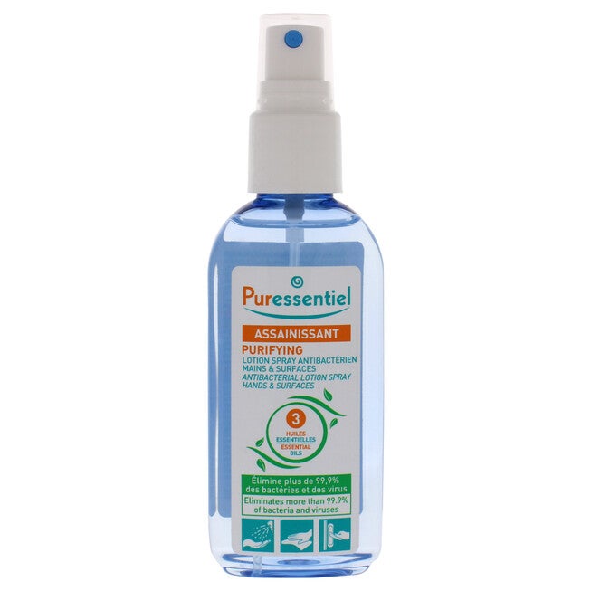 Purifying Antibacterial Lotion Spray by Puressentiel for Unisex - 2.7 oz Hand Sanitizer, See Description, hi-res image number 0