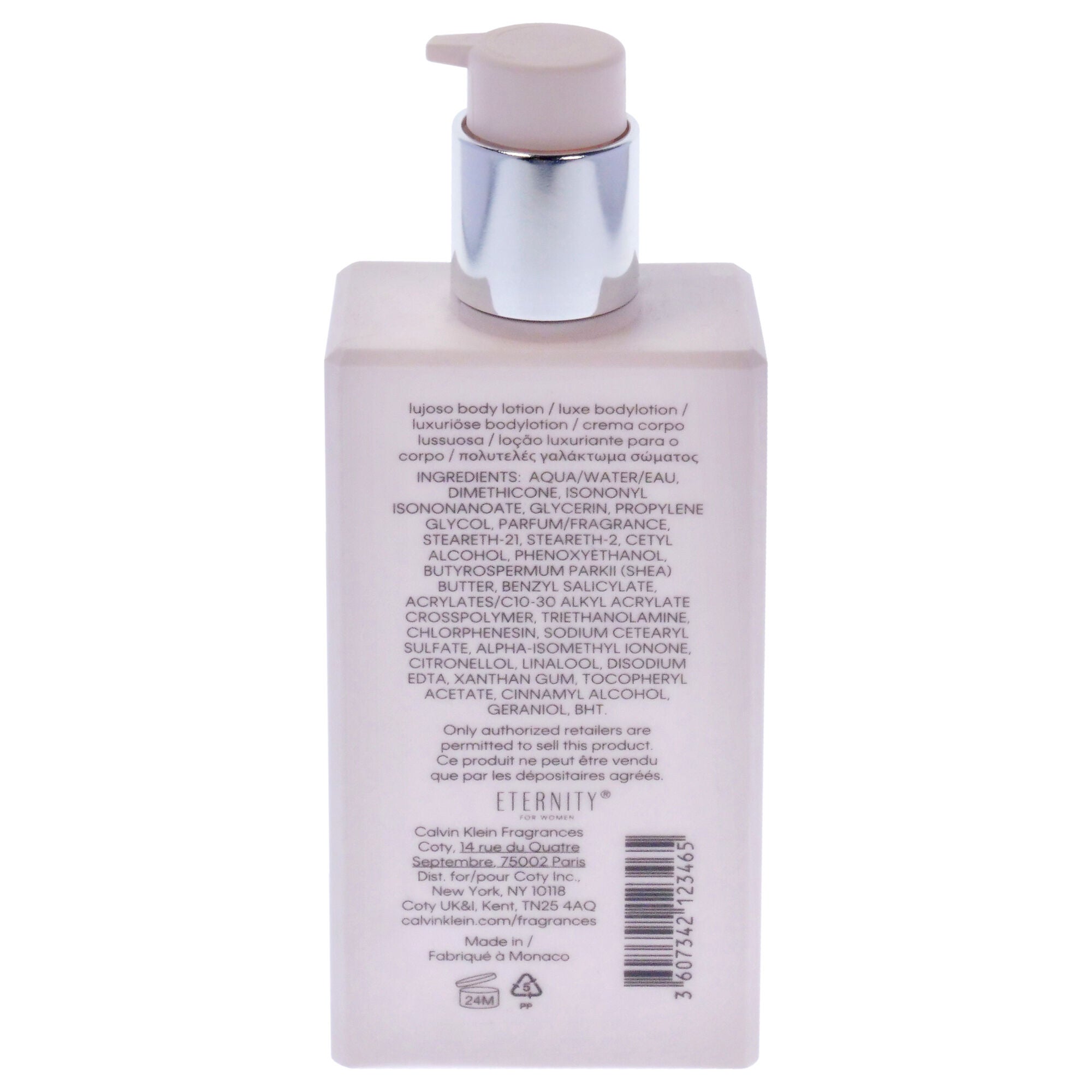 Eternity by Calvin Klein for Women - 6.7 oz Luxurious Body Lotion, See Description, alternate image number 1