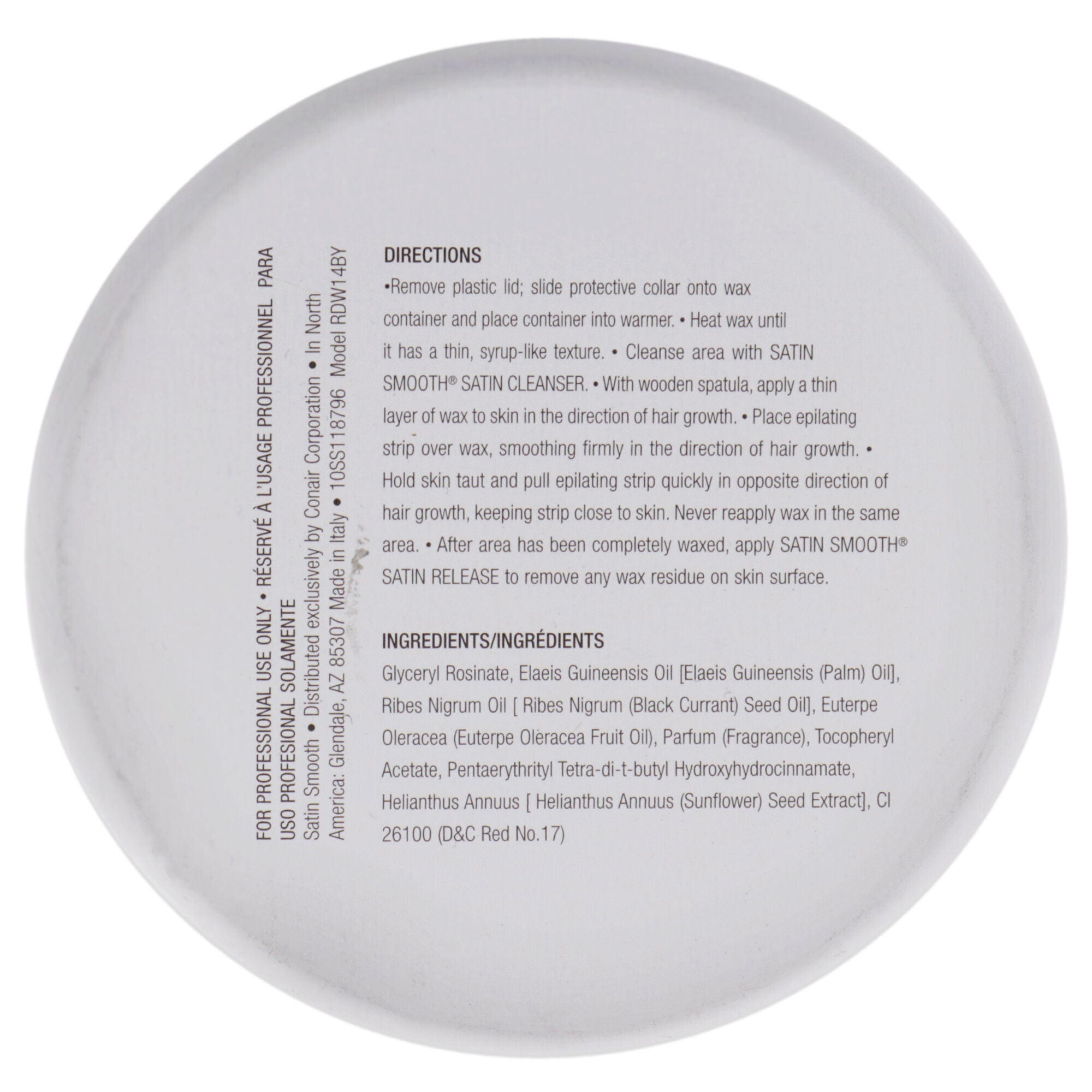 Red Door Spa Red Currant Soft Wax - Berry by Elizabeth Arden for Women - 14 oz Wax, See Description, alternate image number 2