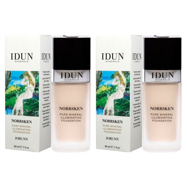 Norrsken Foundation - 201 Jorunn by Idun Minerals for Women - 1 oz Foundation - Pack of 2, , alternate image number 7
