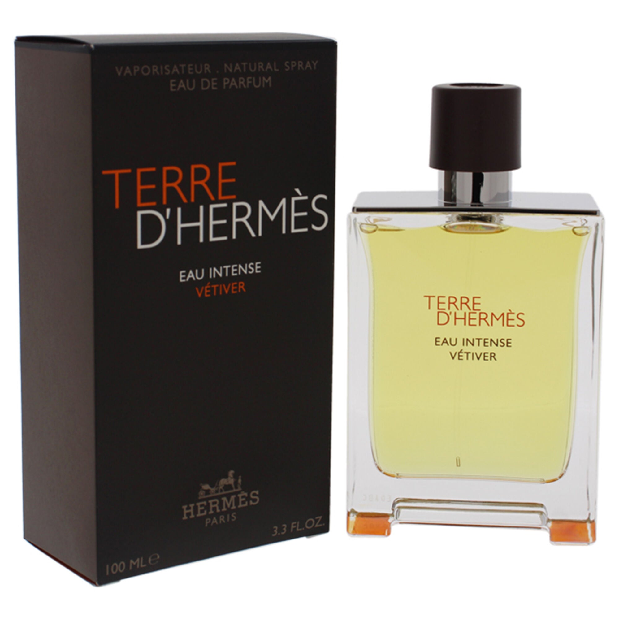 Terre DHermes Eau Intense Vetiver by Hermes for Men - 3.3 oz EDP Spray, See Description, alternate image number 2