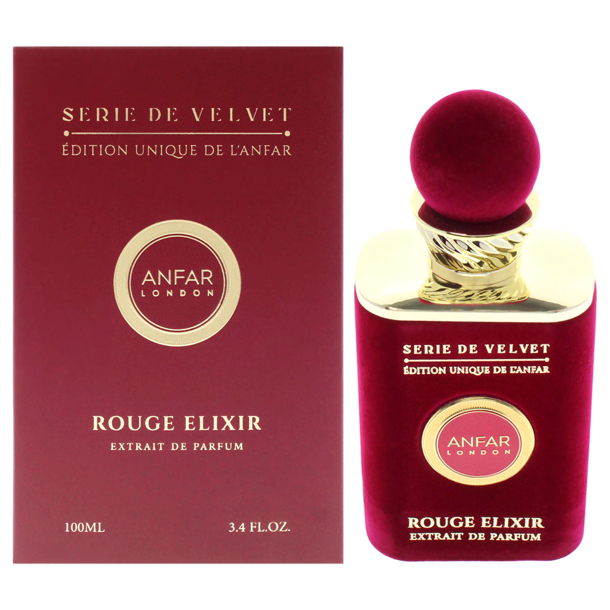 Serie De Velvet - Rouge Elixir by Anfar for Women - 3.4 oz Extrait De ...