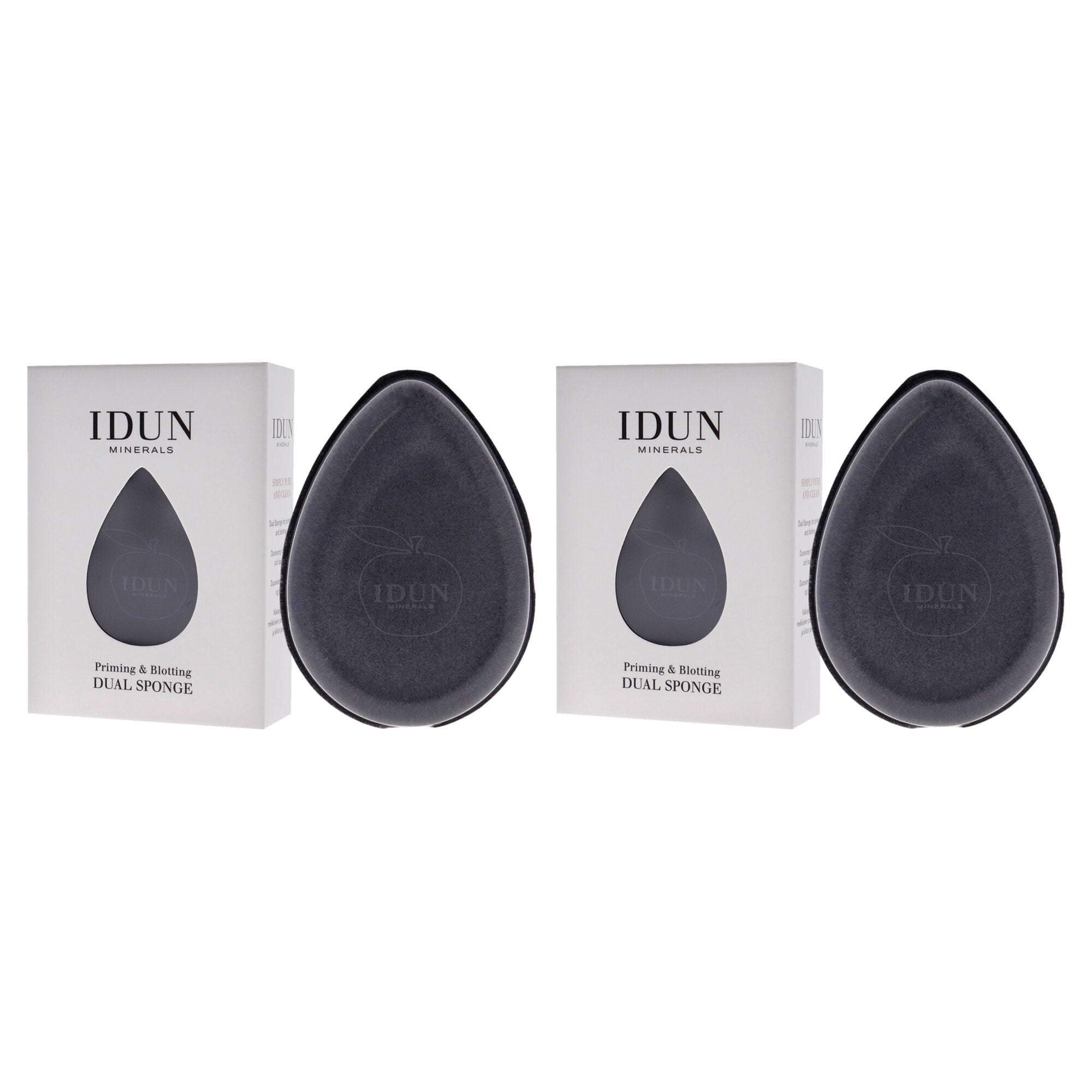Primer and Blotting Dual Sponge - 049 by Idun Minerals for Women - 1 Pc Sponge - Pack of 2, See Description, alternate image number 2
