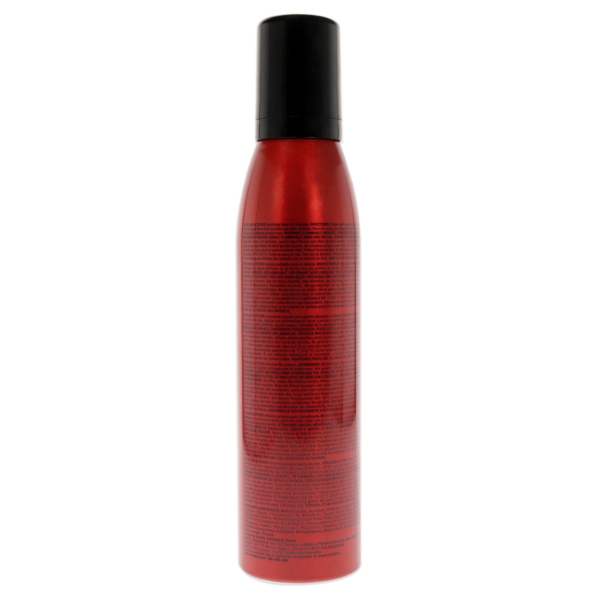 Big Sexy Hair Big Altitude Bodifying Blow Dry Mousse by Sexy Hair for Unisex - 6.8 oz Mousse, See Description, alternate image number 1