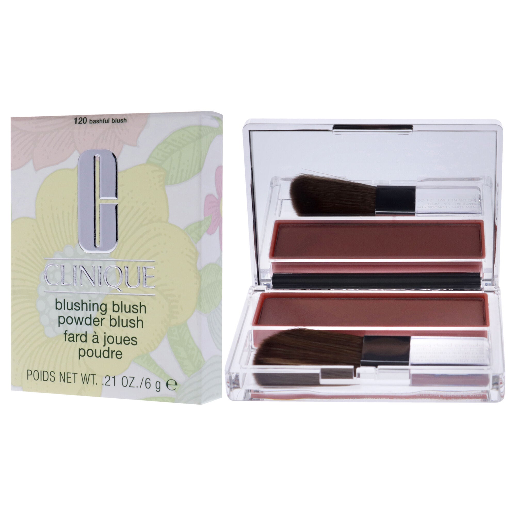 Blushing Blush Powder Blush - 120 Bashful Blush by Clinique for Women - 0.21 oz Blush, See Description, alternate image number 3