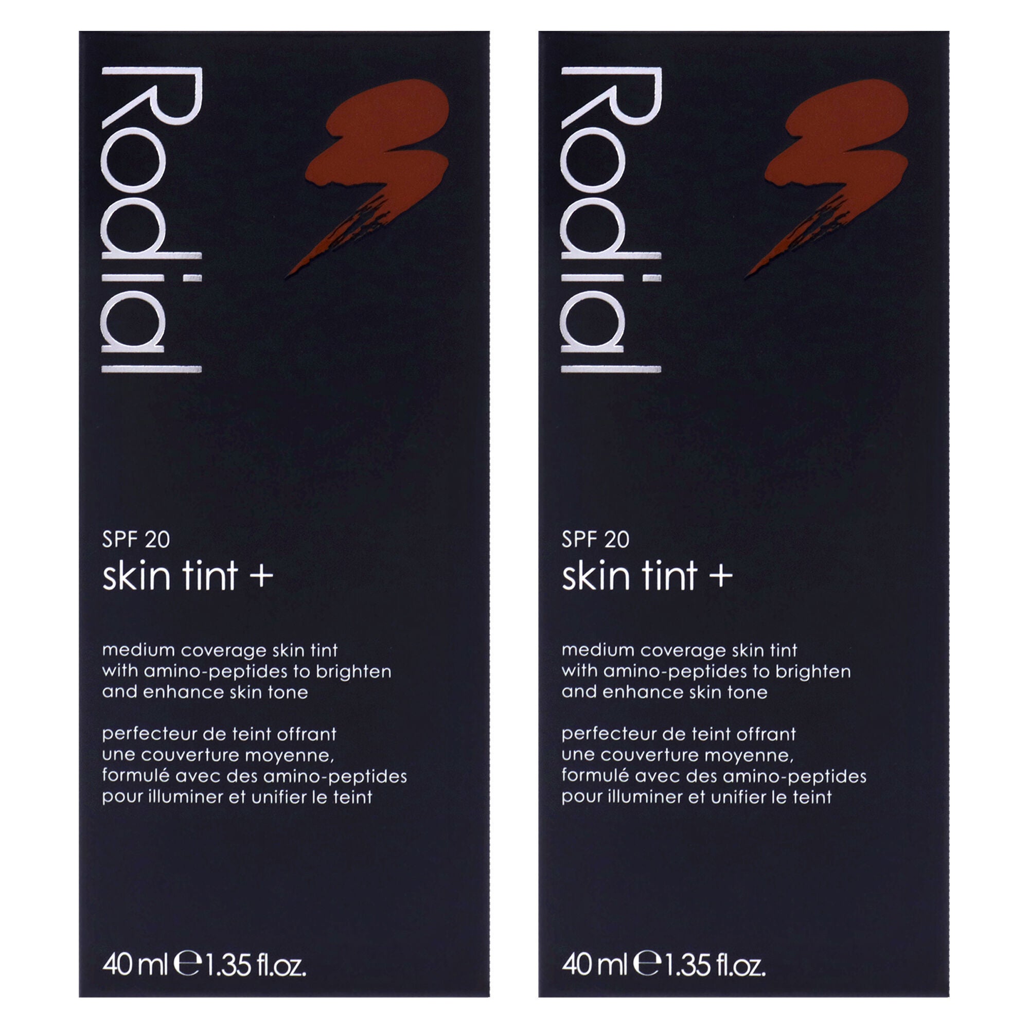 Skin Tint SPF 20 - 05 Miami Dark by Rodial for Women - 1.35 oz Foundation - Pack of 2, Brown, alternate image number 4