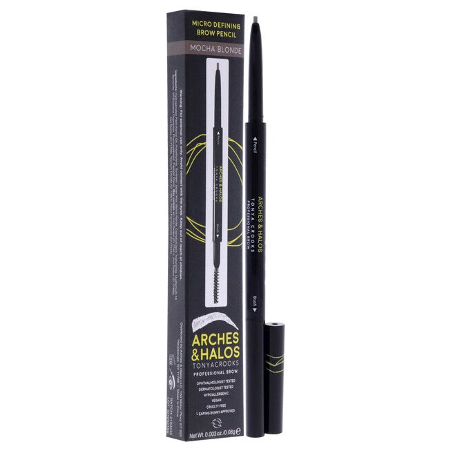 Micro Defining Brow Pencil - Mocha Blonde by Arches and Halos for Women - 0.003 oz Eyebrow Pencil, NA, alternate image number null