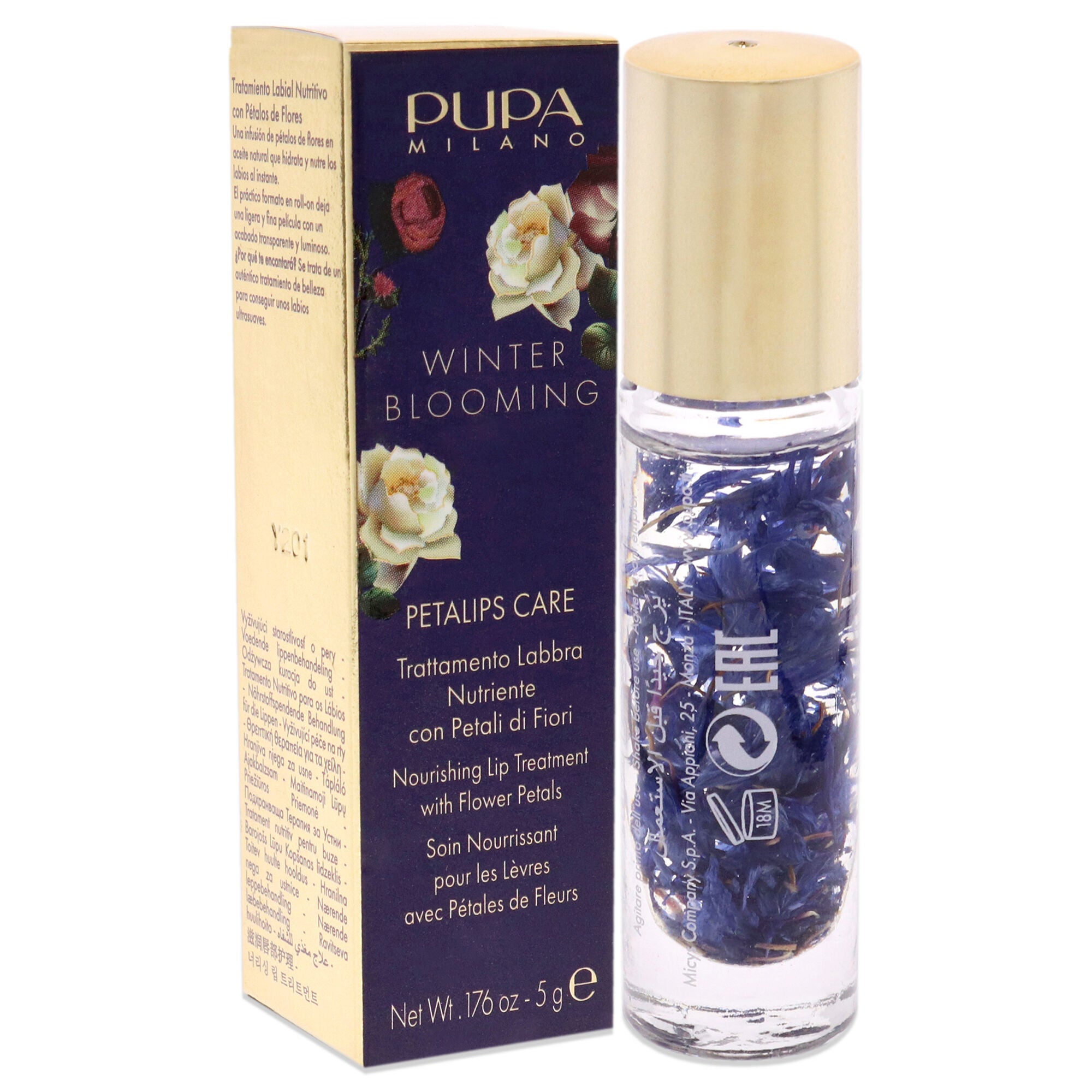 Winter Blooming Petalips Nourishing Lip Care by Pupa Milano for Women - 0.176 oz Lip Treatment, See Description, alternate image number 1