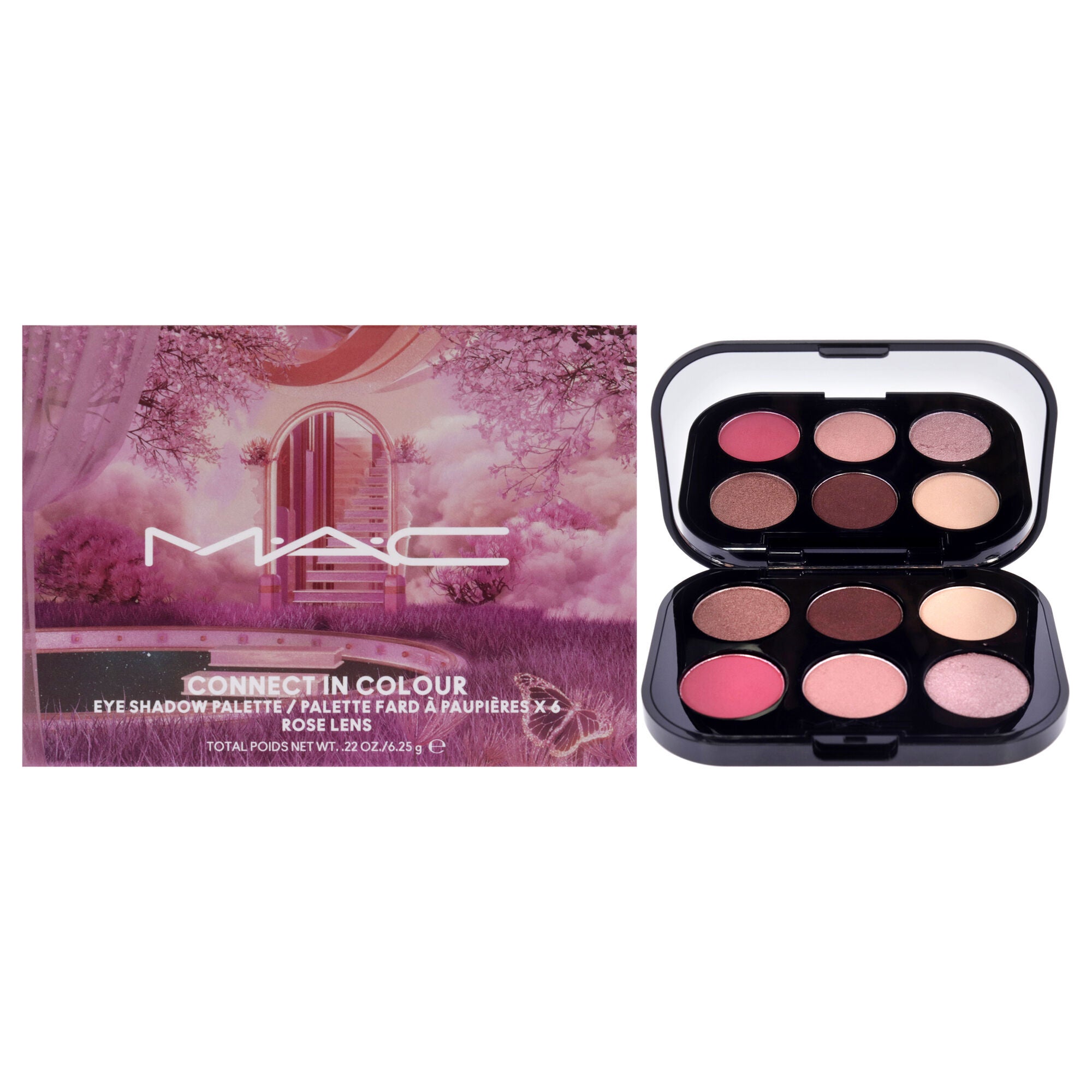 Connect In Colour Eye Shadow Palette - Rose Lens by MAC for Women - 0.22 oz Eye Shadow, See Description, hi-res image number 0