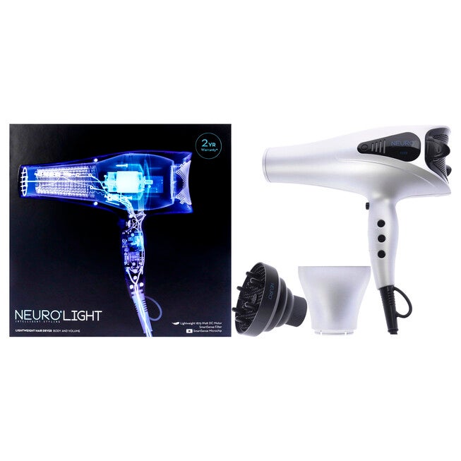 Neuro Light Hair Dryer - Model NDLNAS - Silver by Paul Mitchell for Unisex - 1 Pc Hair Dryer, See Description, hi-res image number 0