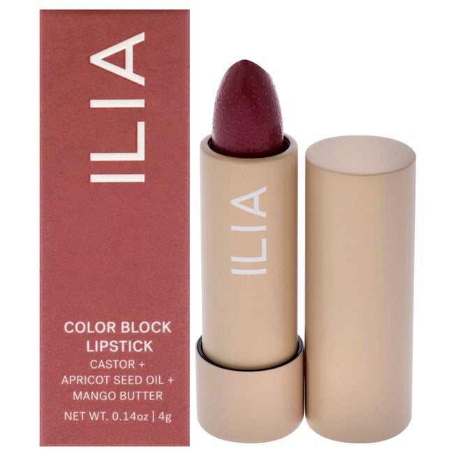 Color Block Lipstick - Wild Aster by ILIA Beauty for Women - 0.14 oz Lipstick, NA, hi-res image number null