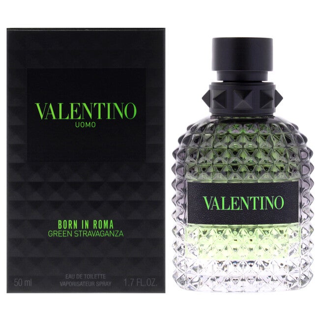 Valentino Uomo Born In Roma Green Stravaganza by Valentino for Men - 1.7 oz EDT Spray, NA, hi-res image number null