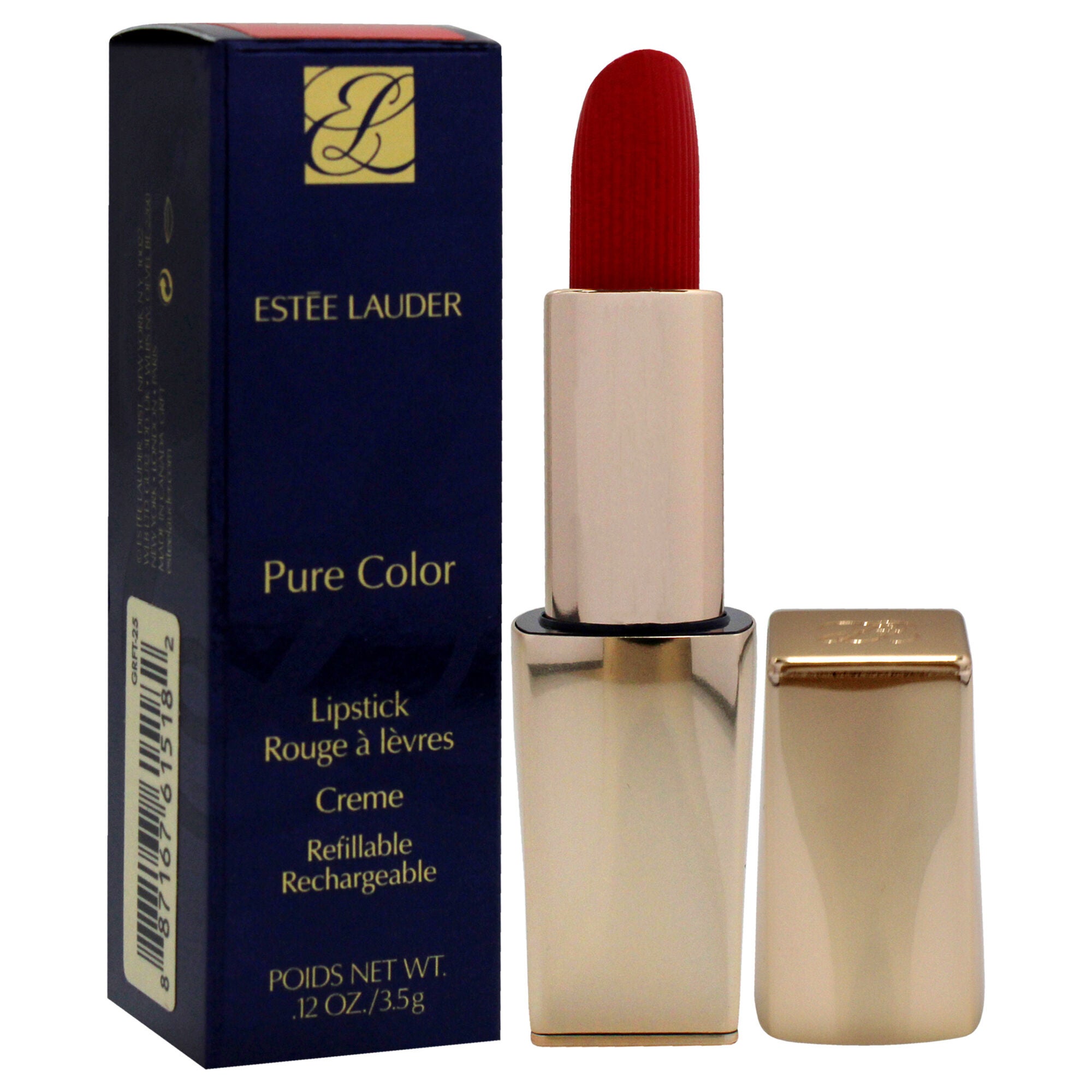 Pure Color Creme Lipstick - 520 Carnal by Estee Lauder for Women - 0.12 oz Lipstick (Refillable), , alternate image number 6