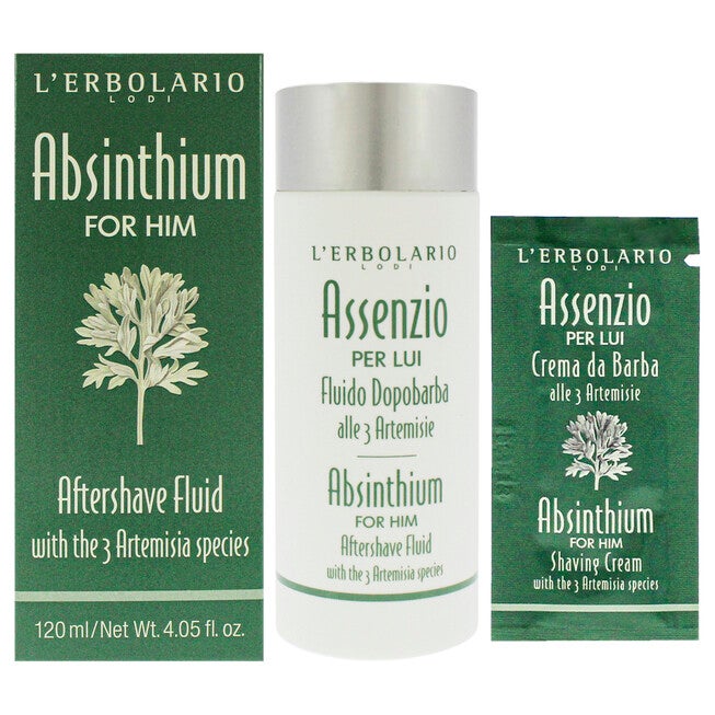 After Shave Fluid - Absinthium by LErbolario for Men - 4.05 oz After Shave, See Description, hi-res image number 0
