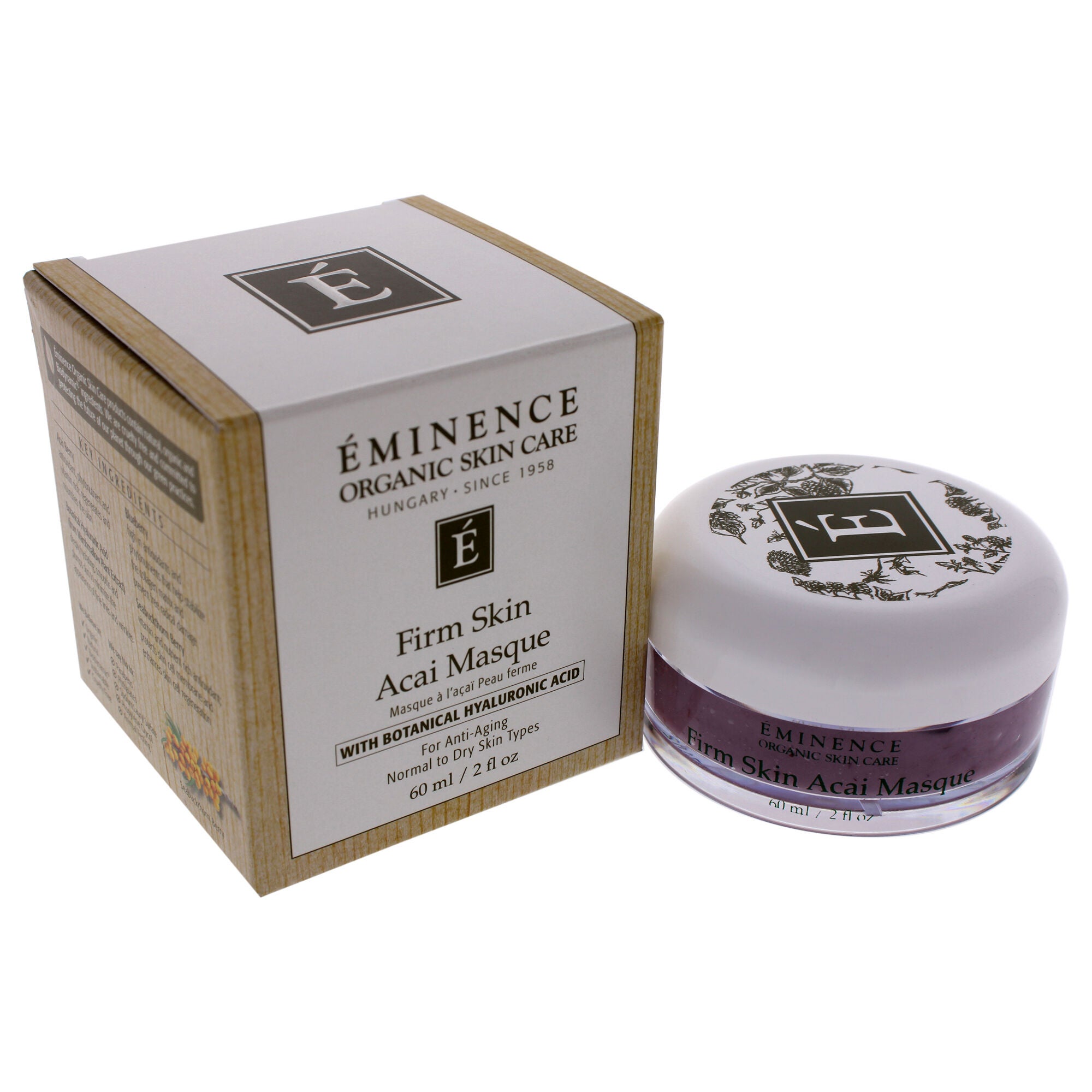 Firm Skin Acai Masque by Eminence for Unisex - 2 oz Mask, See Description, alternate image number 3