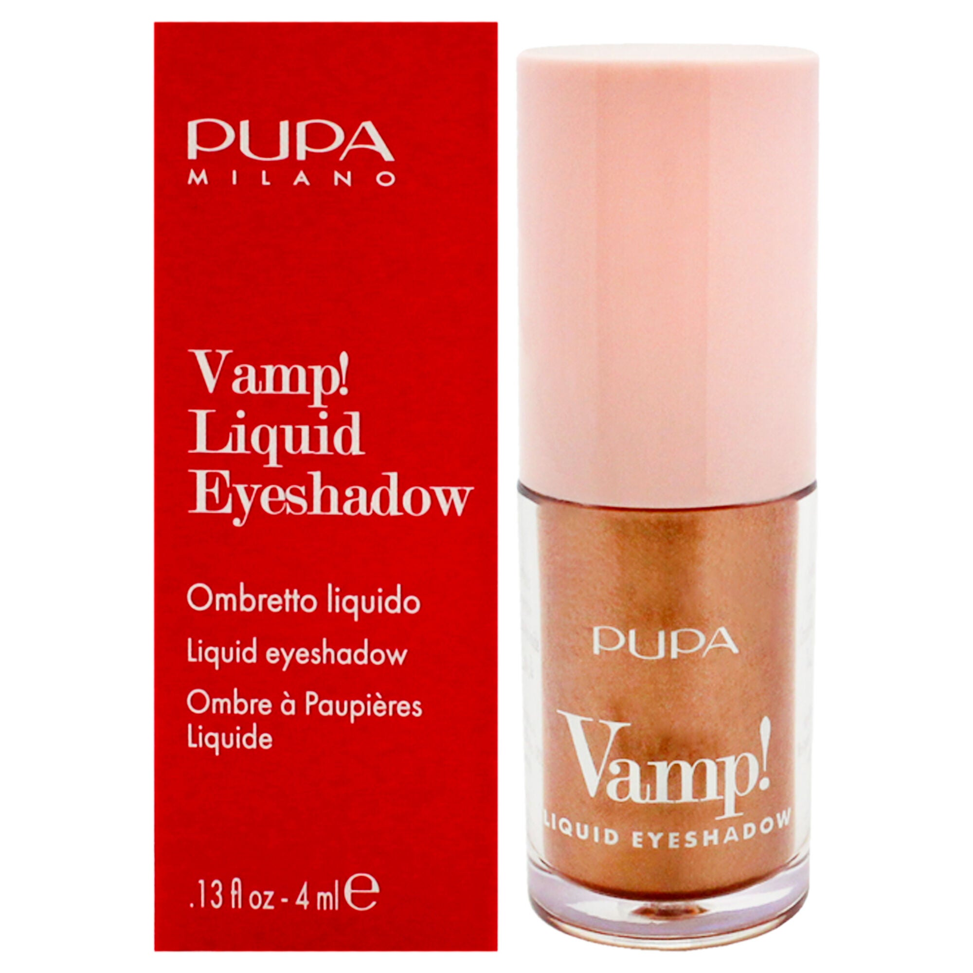 Vamp! Liquid Eyeshadow - 006 Bronze by Pupa Milano for Women - 0.13 oz Eye Shadow, See Description, hi-res image number 0