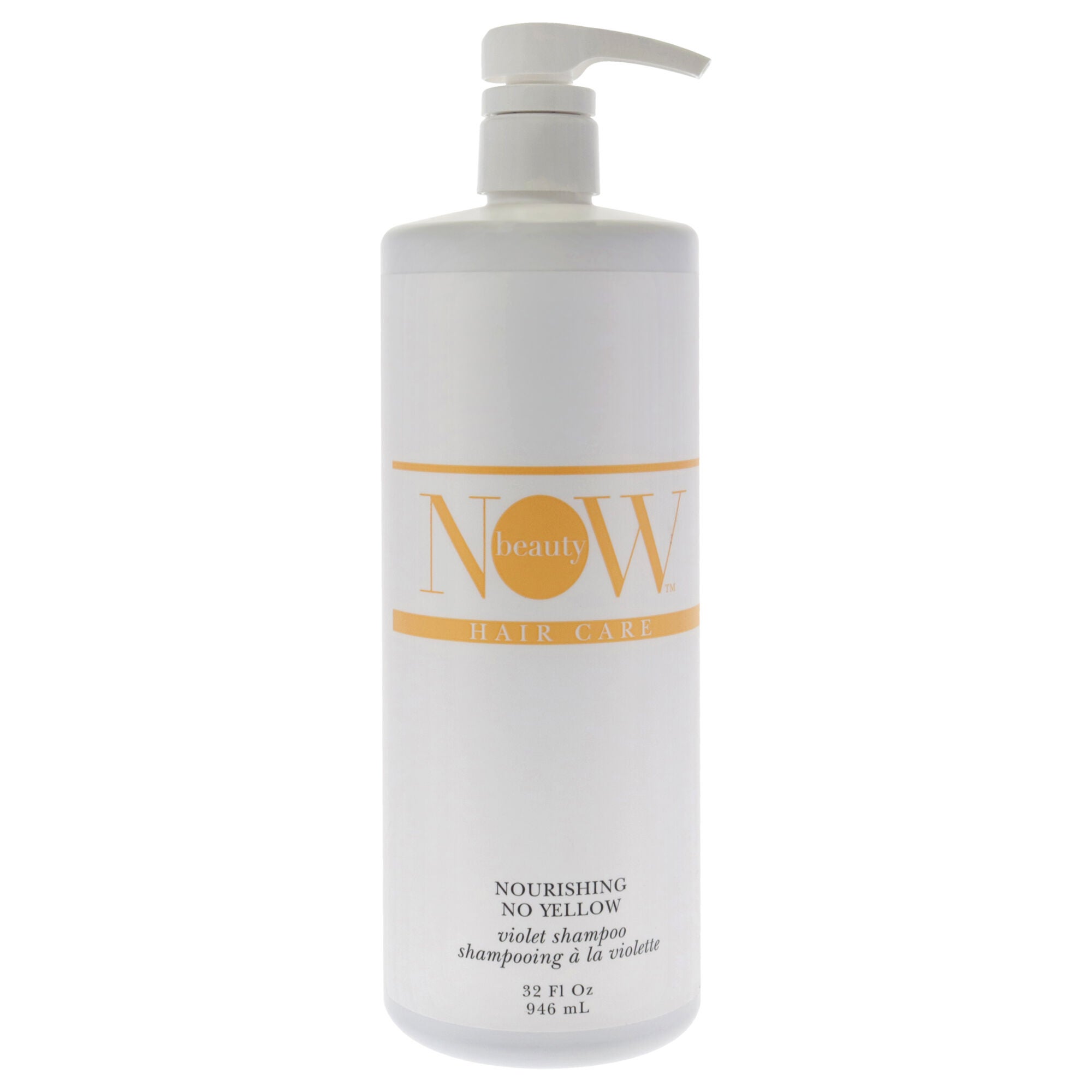 No Yellow Shampoo by NOW Beauty for Unisex - 32 oz Shampoo, See Description, hi-res image number 0