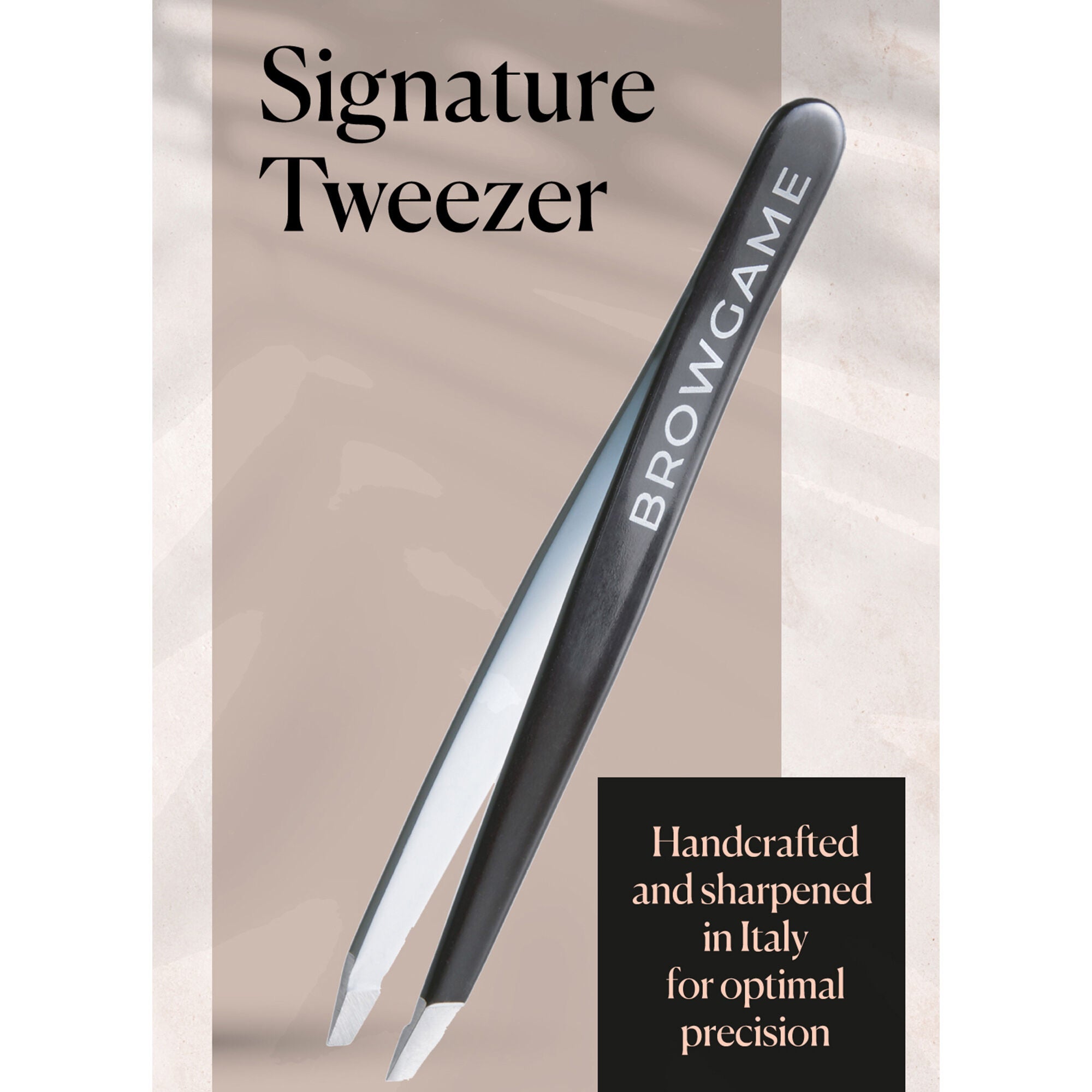 Signature Tweezer Blackout - Slanted by Browgame for Unisex - 1 Pc Tweezer, , alternate image number 6