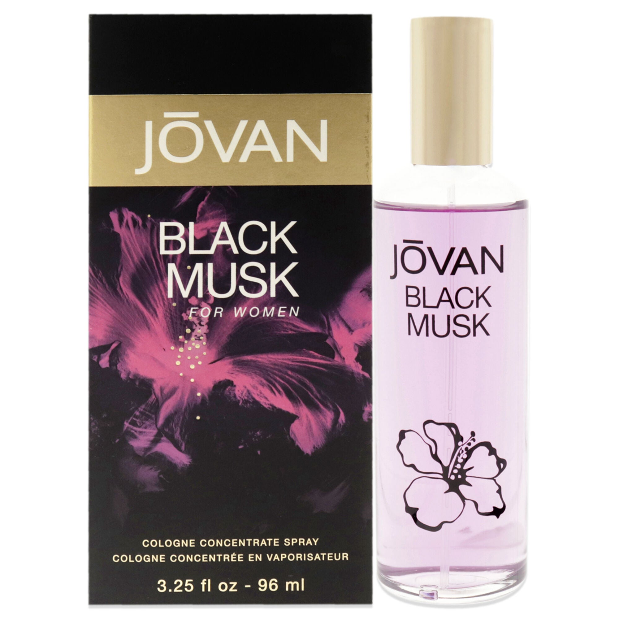 Jovan Black Musk by Jovan for Women - 3.25 oz Cologne Concentrate Spray, See Description, hi-res image number 0