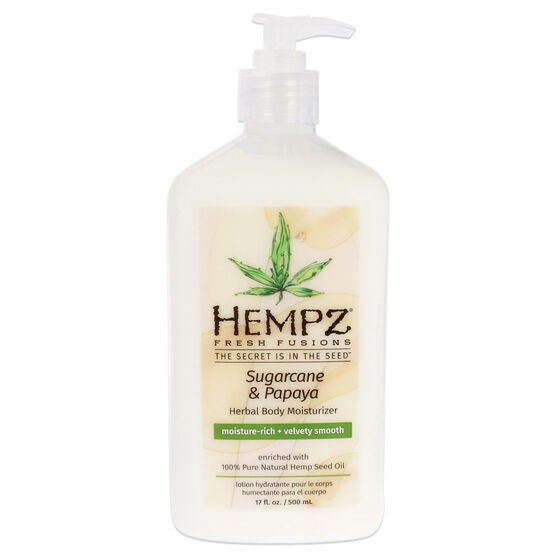 Sugarcane and Papaya Herbal Body by Hempz for Unisex - 17 oz Moisturizer, NA, hi-res image number null