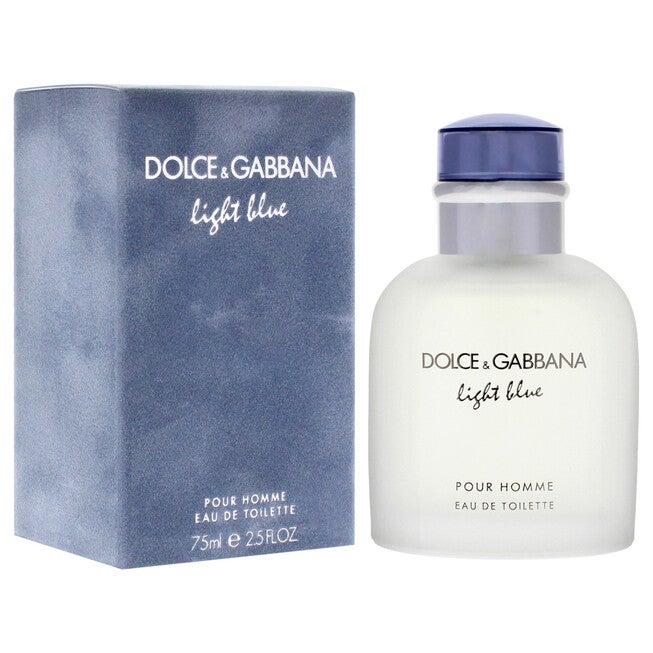 Light Blue by Dolce and Gabbana for Men - 2.5 oz EDT Spray, NA, alternate image number null