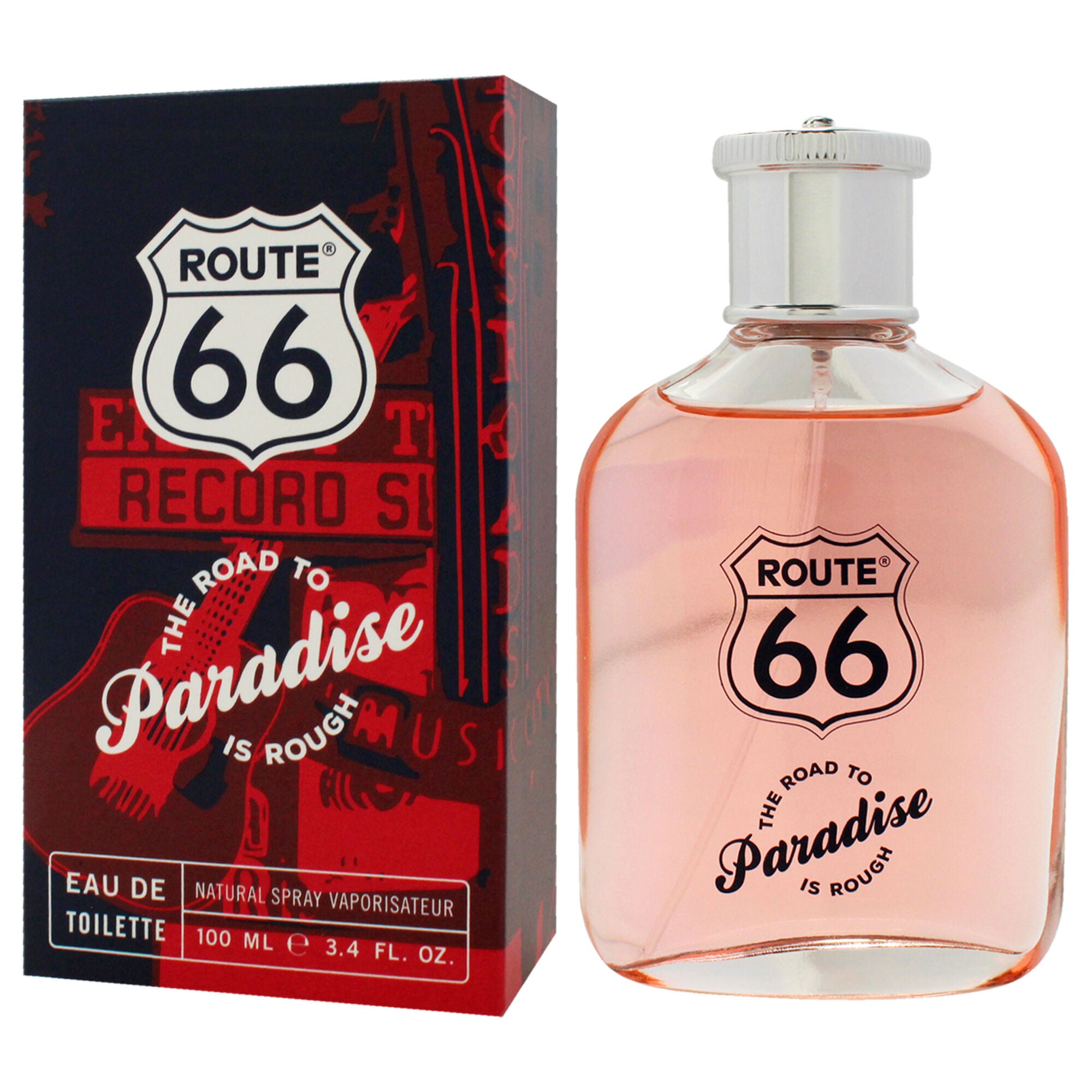 The Road To Paradise Is Rough by Route 66 for Men - 3.4 oz EDT Spray, See Description, alternate image number 3