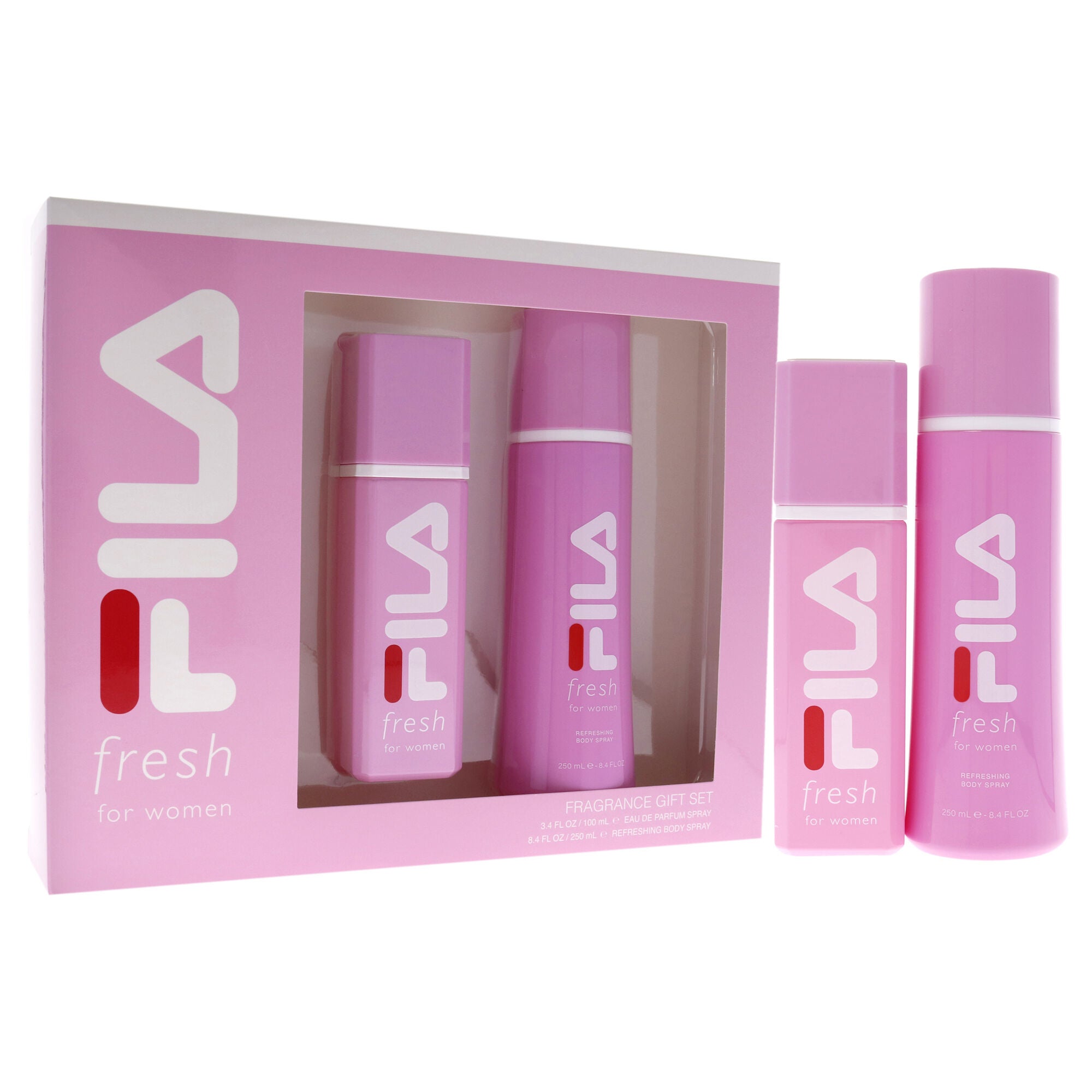 Fila Fresh by Fila for Women - 2 Pc Gift Set 3.4oz EDP Spray, 8.4oz Body Spray, See Description, alternate image number 2